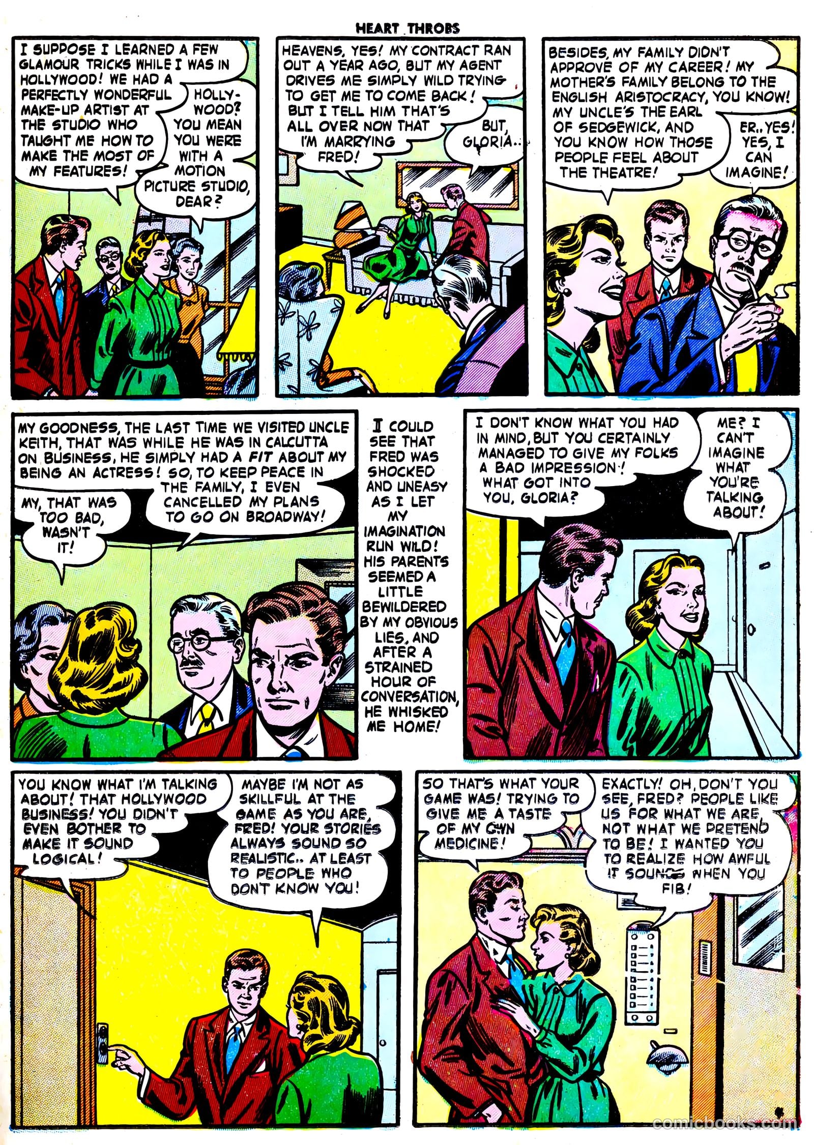 Heart Throbs #23 (1953) — page 15 of 36