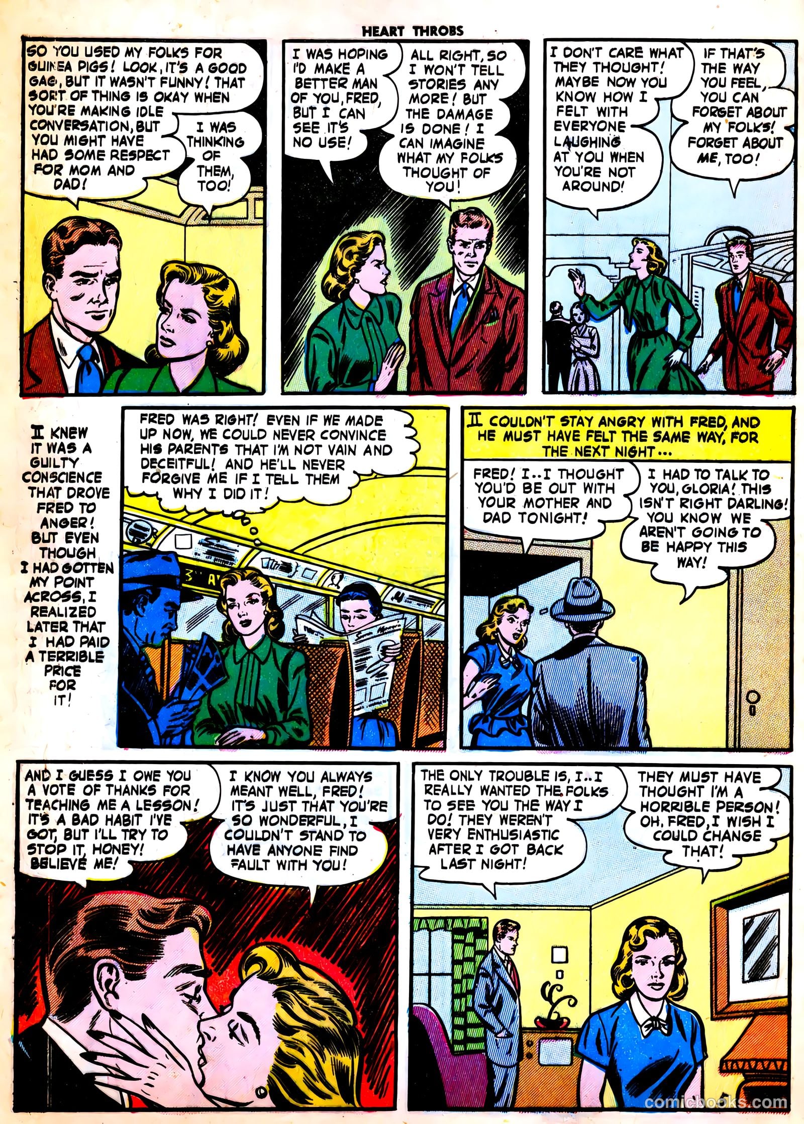 Heart Throbs #23 (1953) — page 16 of 36