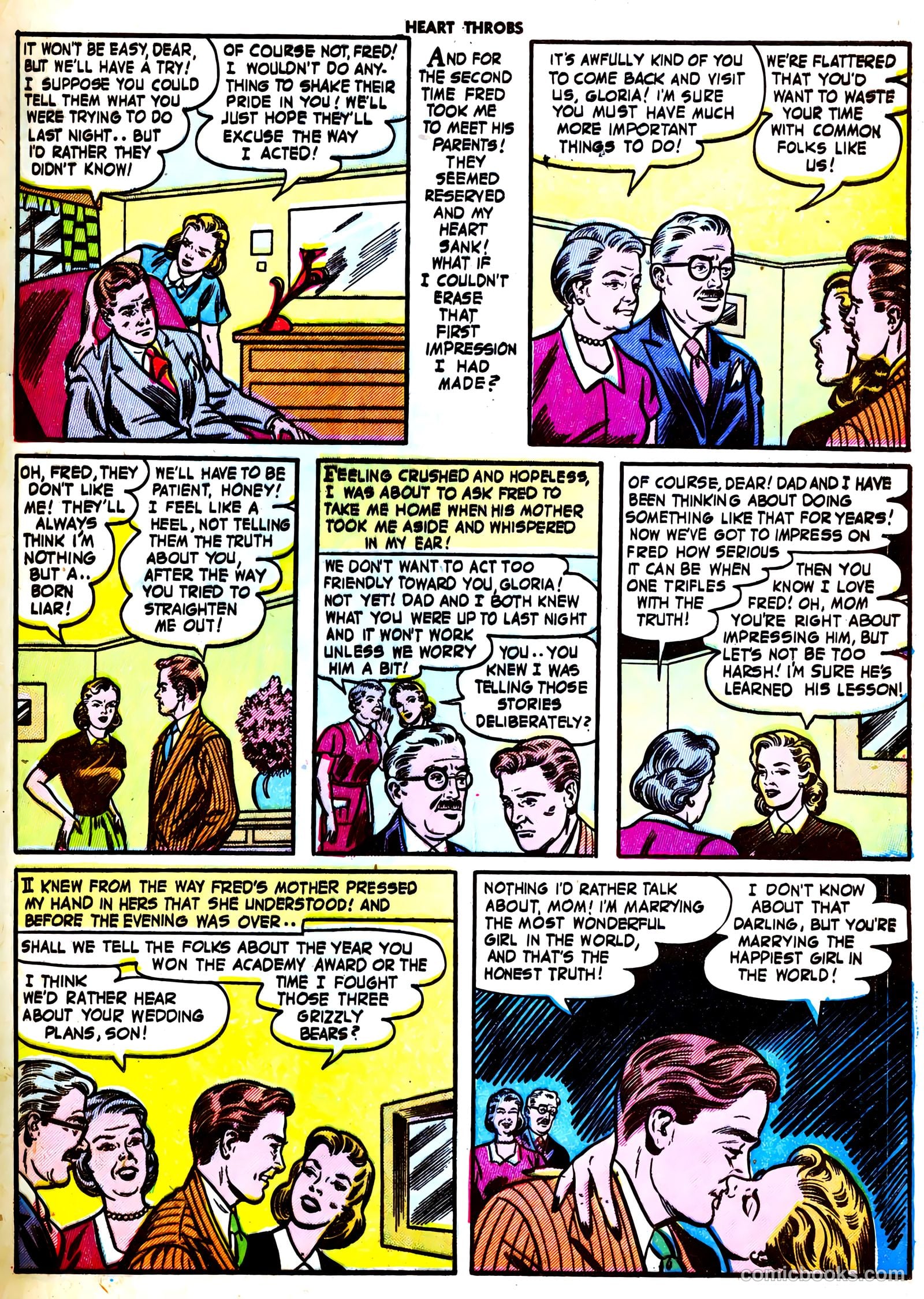 Heart Throbs #23 (1953) — page 17 of 36