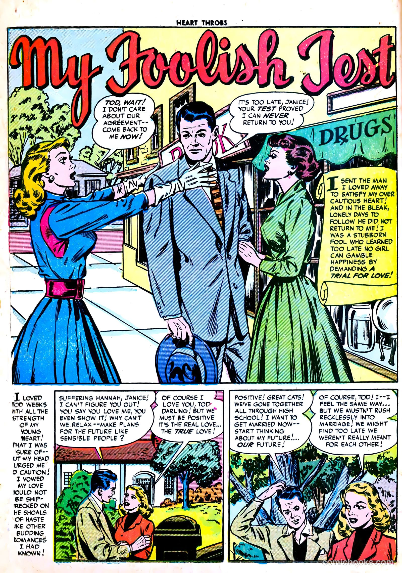 Heart Throbs #23 (1953) — page 18 of 36