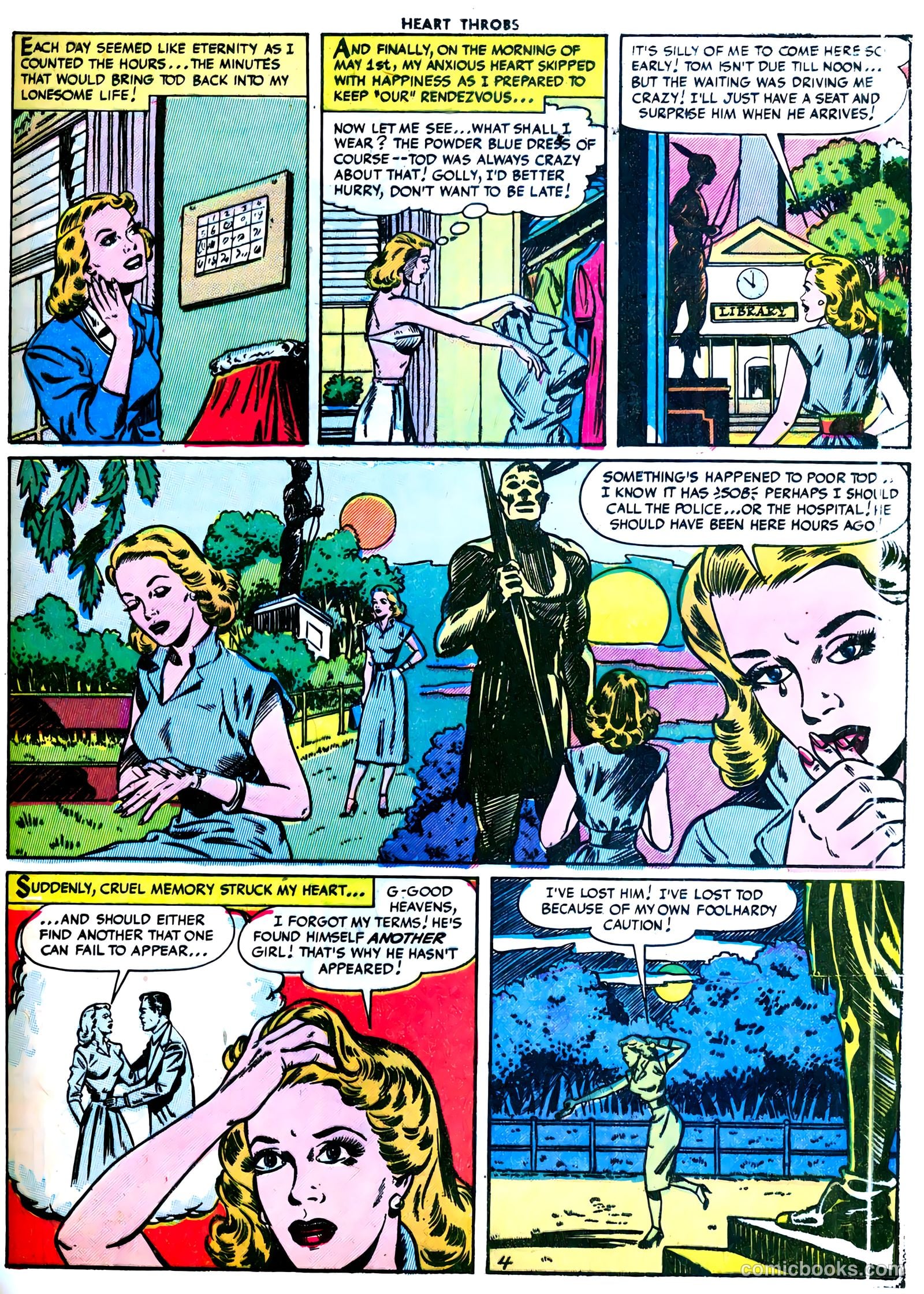 Heart Throbs #23 (1953) — page 21 of 36