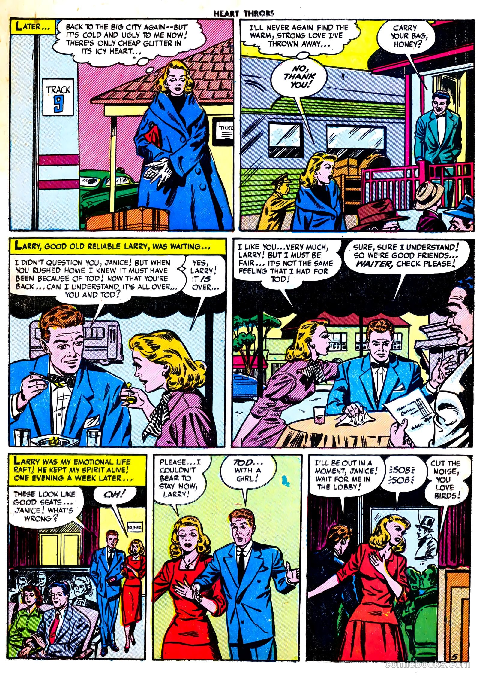Heart Throbs #23 (1953) — page 22 of 36