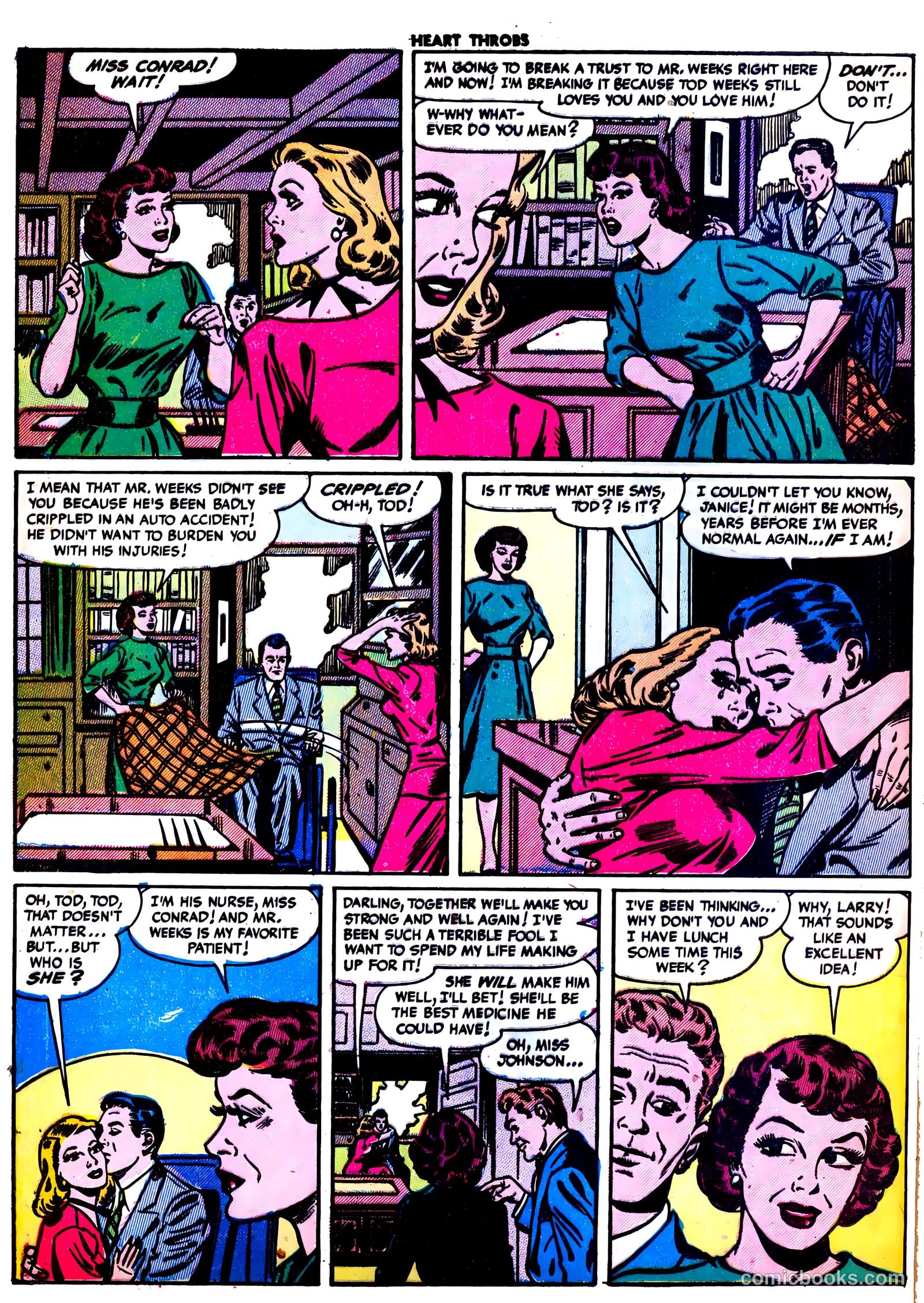 Heart Throbs #23 (1953) — page 24 of 36