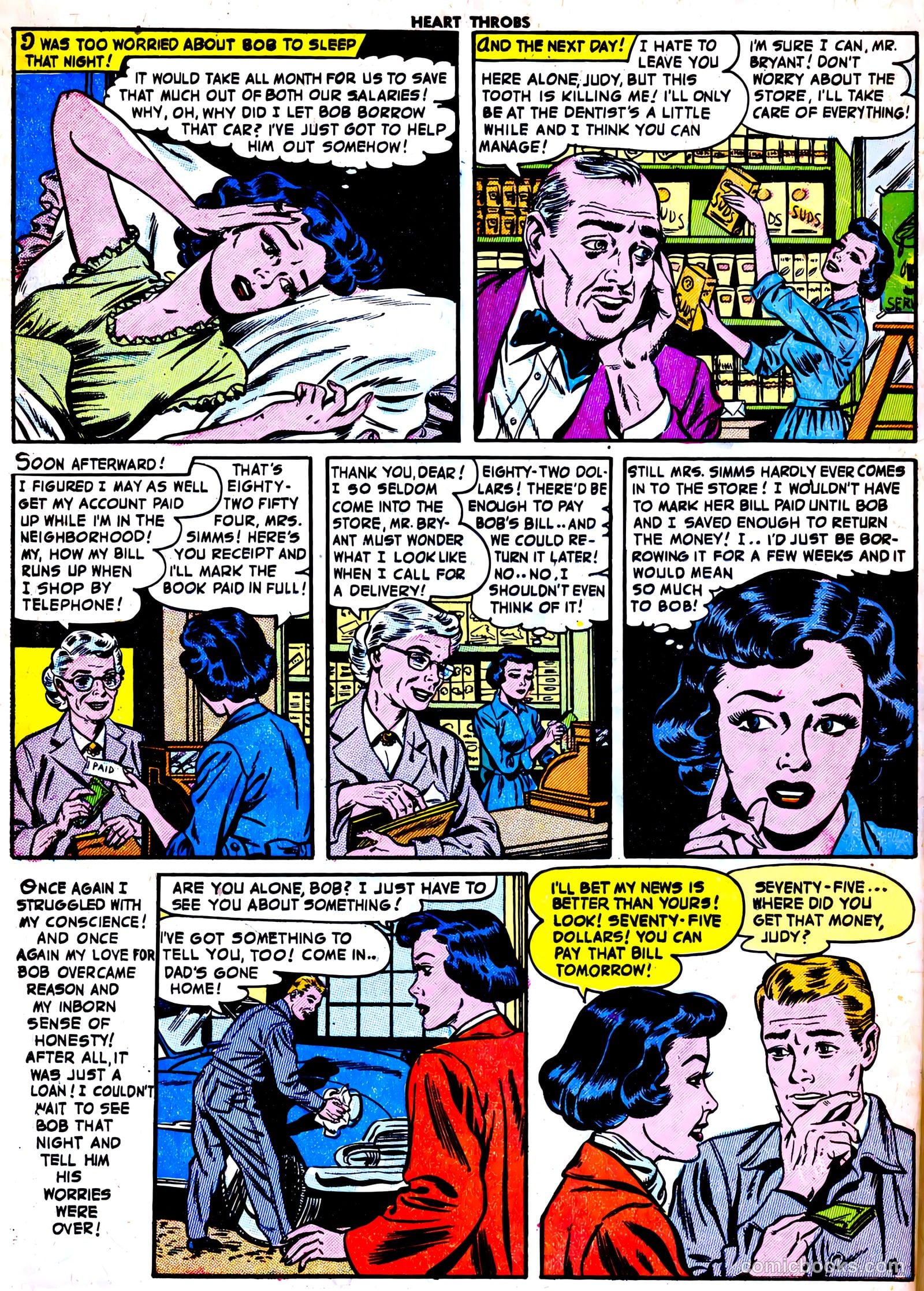 Heart Throbs #23 (1953) — page 30 of 36