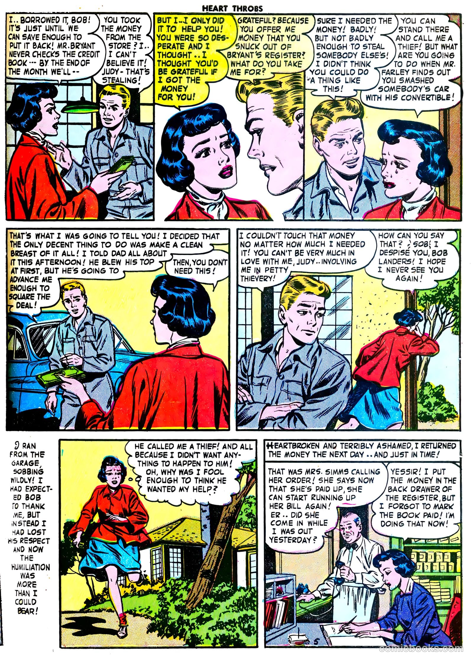 Heart Throbs #23 (1953) — page 31 of 36