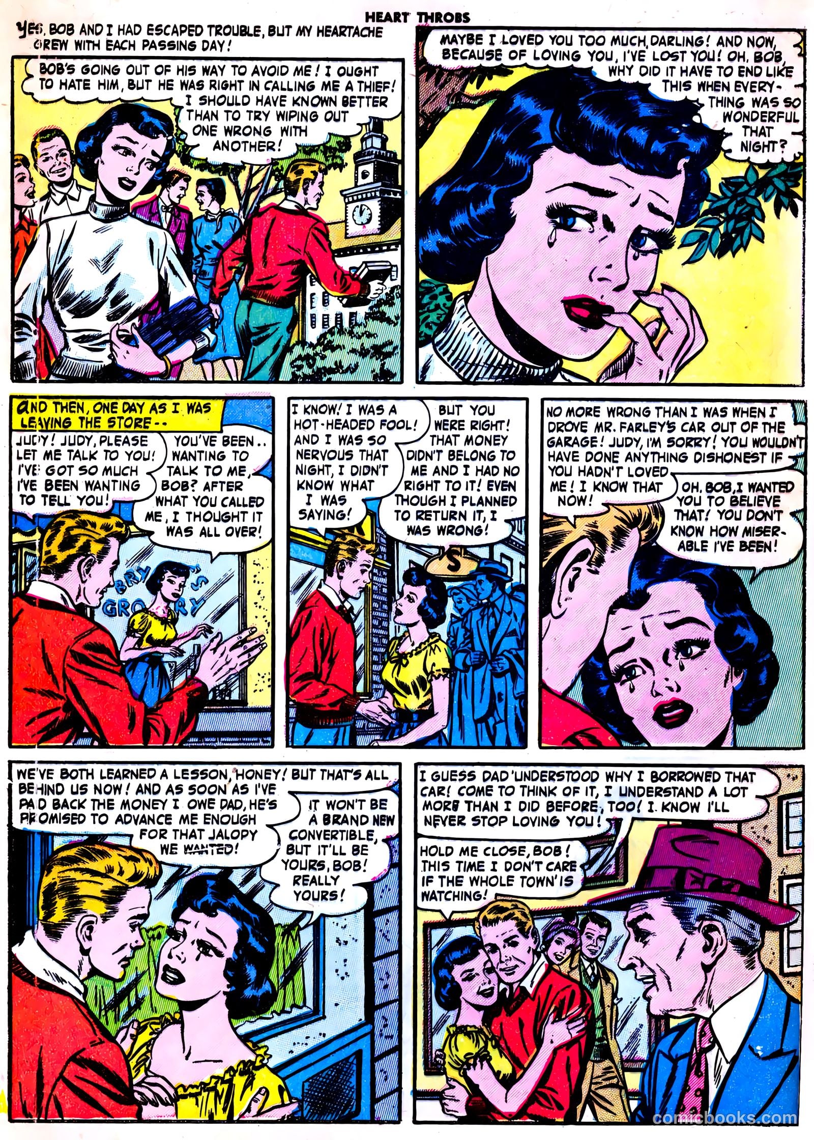 Heart Throbs #23 (1953) — page 32 of 36