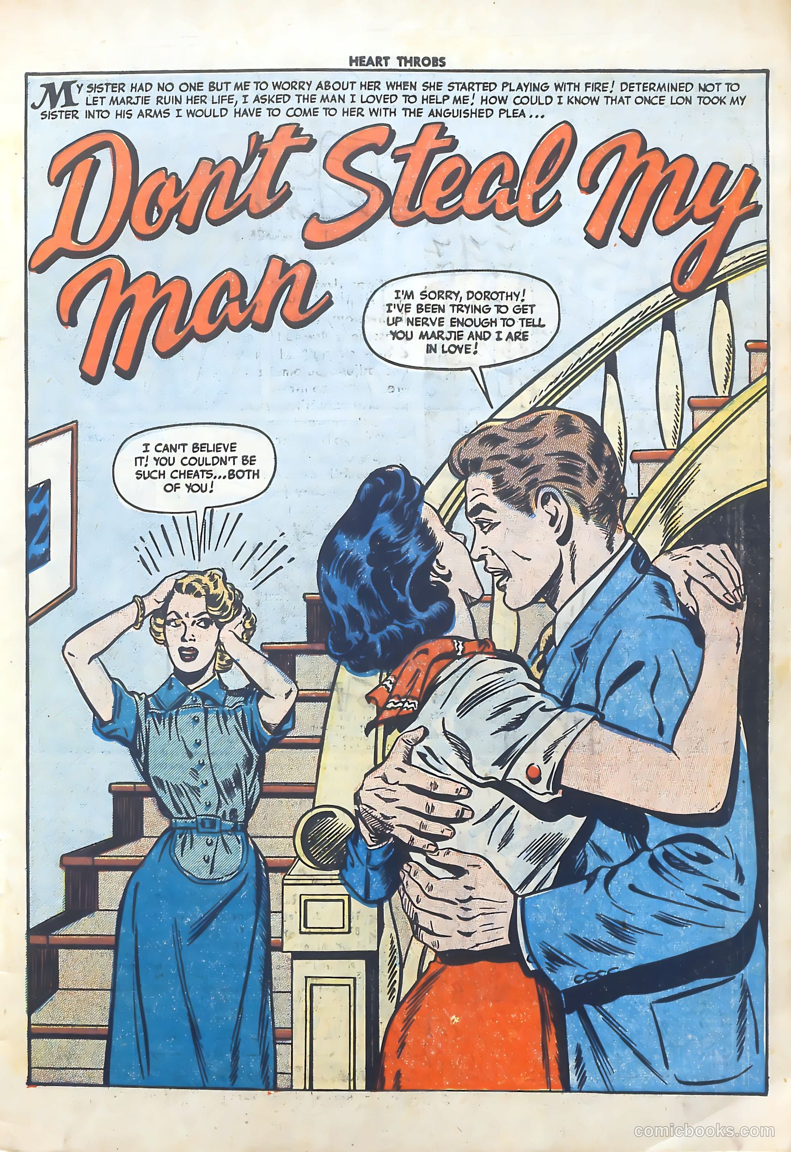Heart Throbs #24 (1953) — page 3 of 36