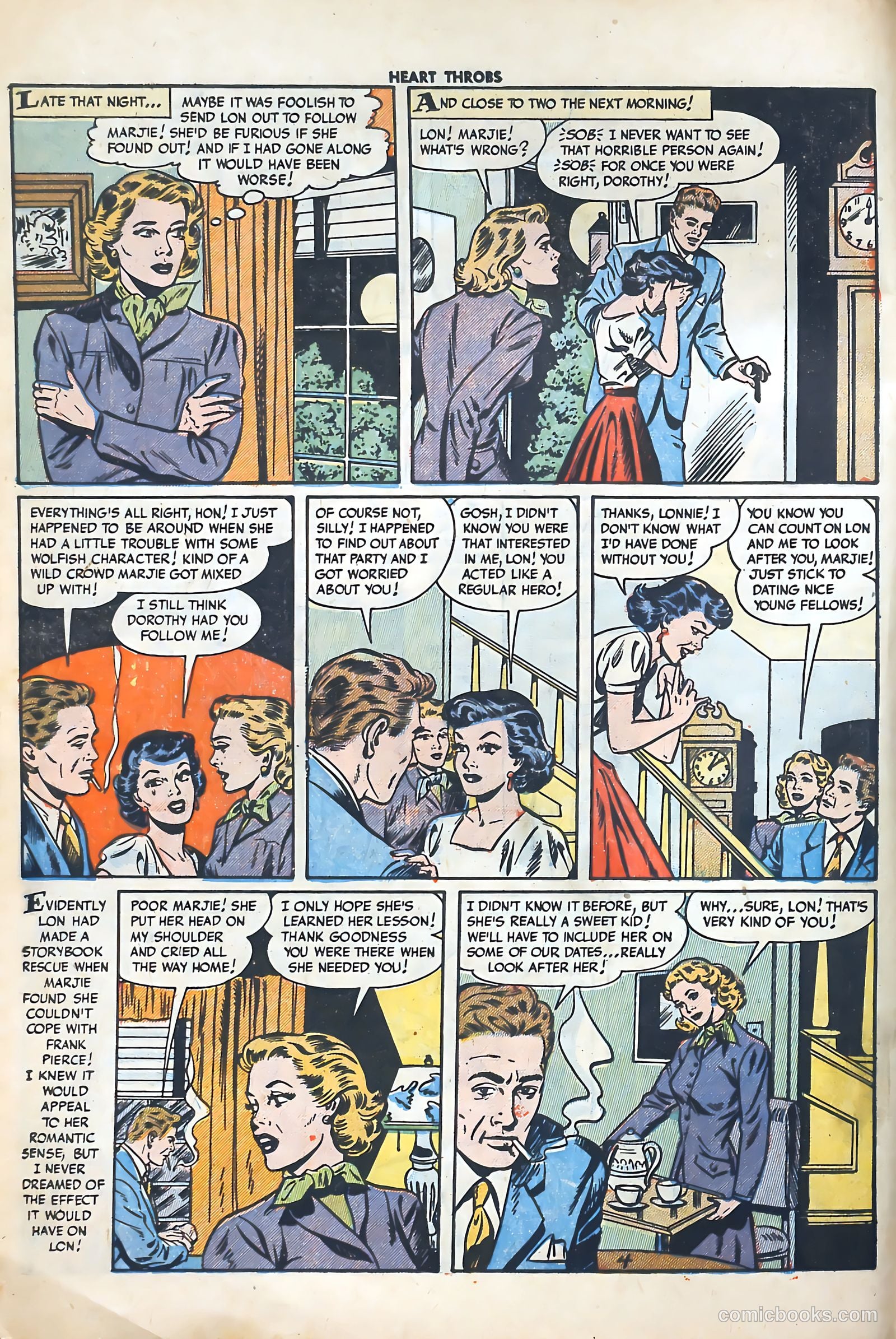 Heart Throbs #24 (1953) — page 6 of 36