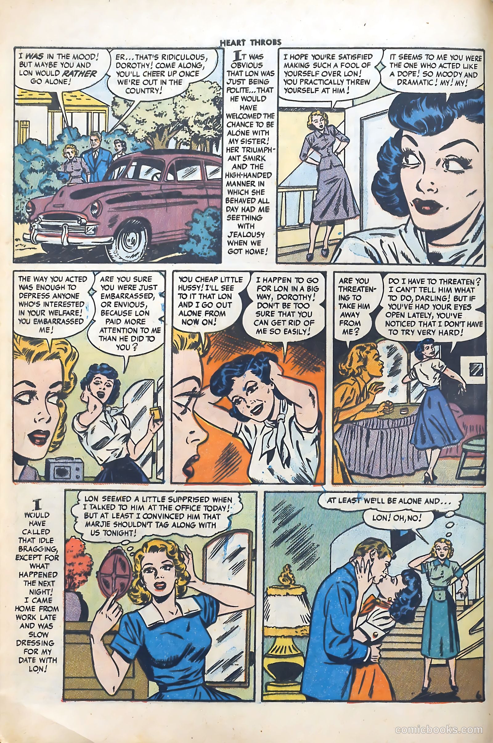 Heart Throbs #24 (1953) — page 8 of 36