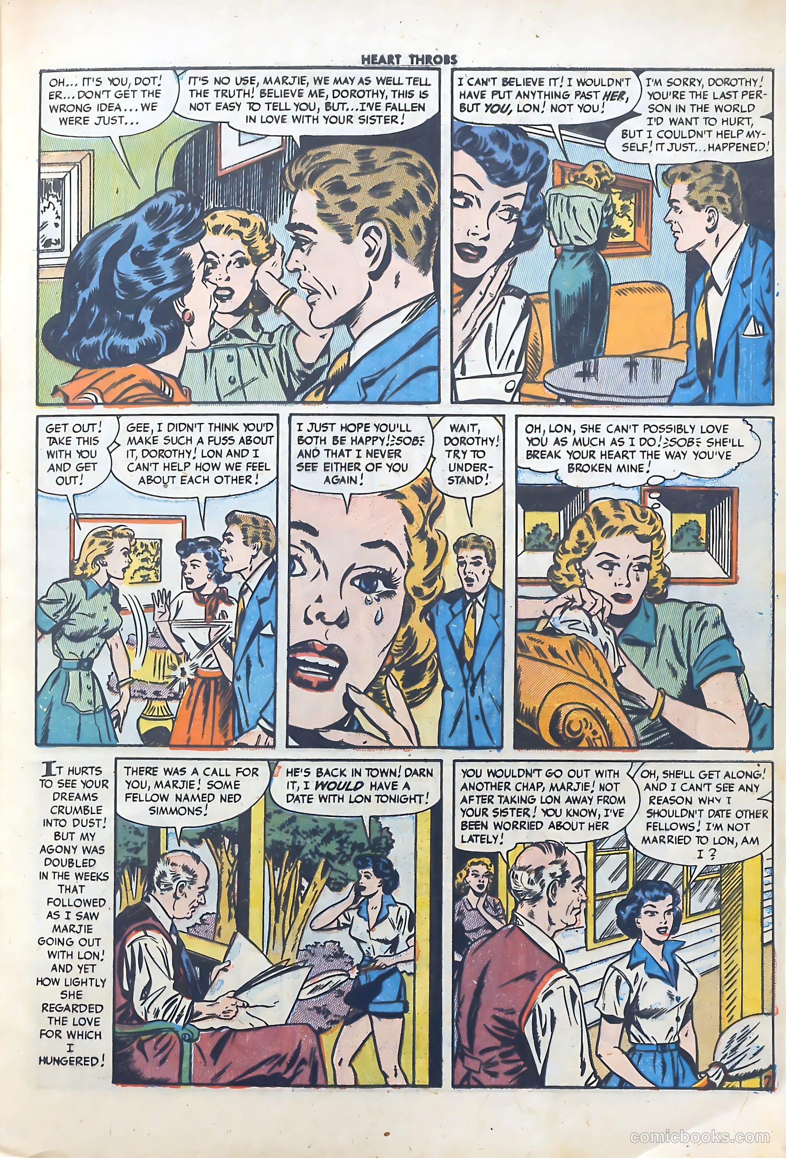 Heart Throbs #24 (1953) — page 9 of 36