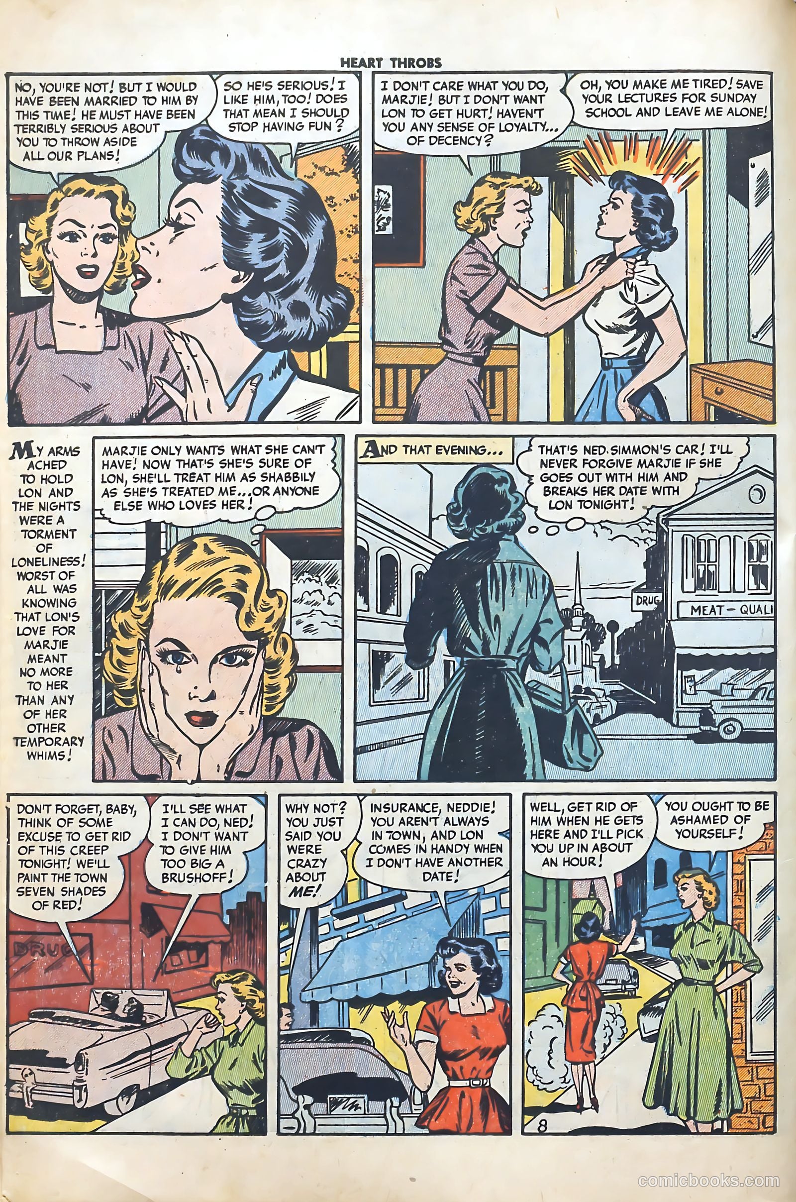 Heart Throbs #24 (1953) — page 10 of 36