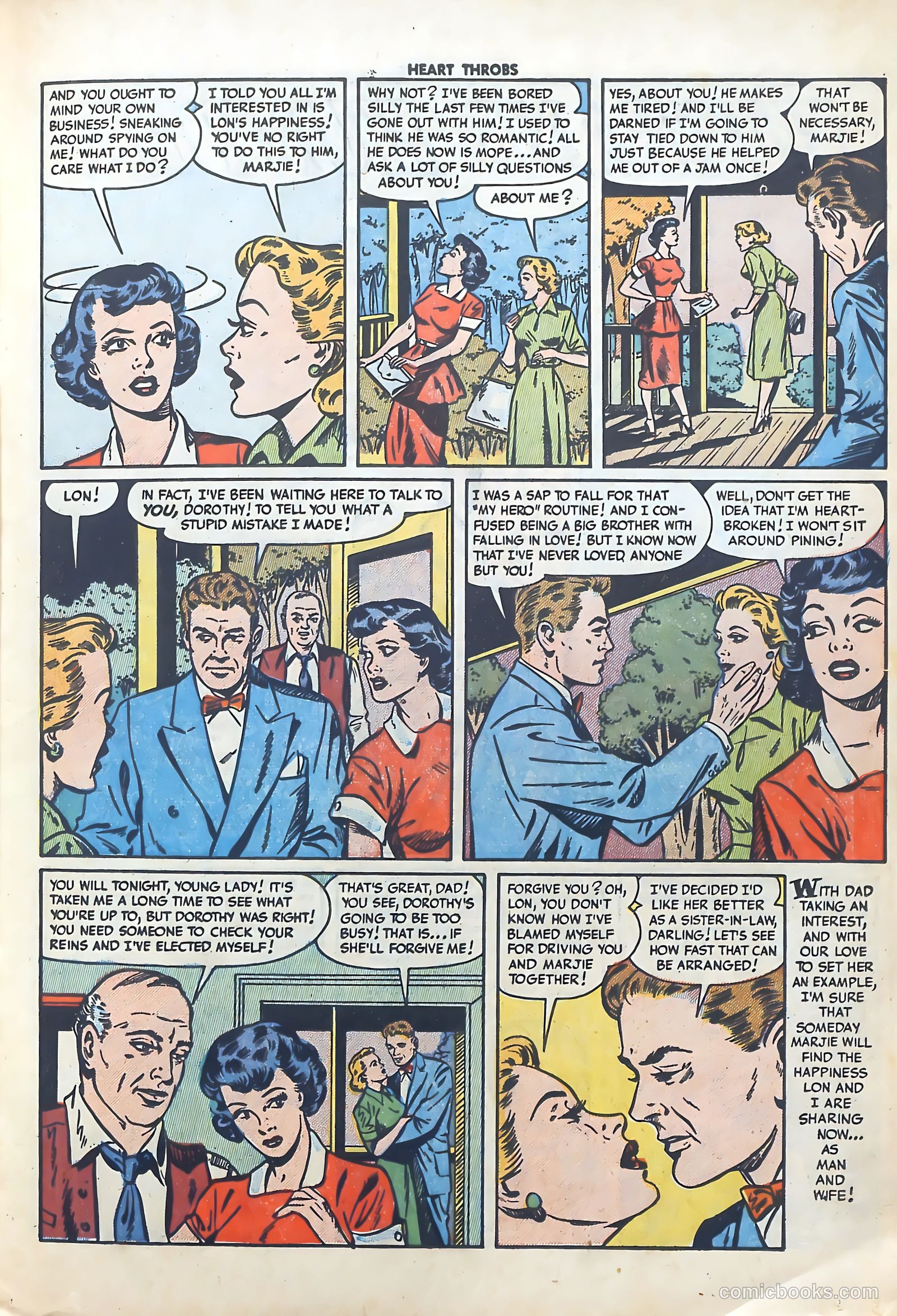 Heart Throbs #24 (1953) — page 11 of 36