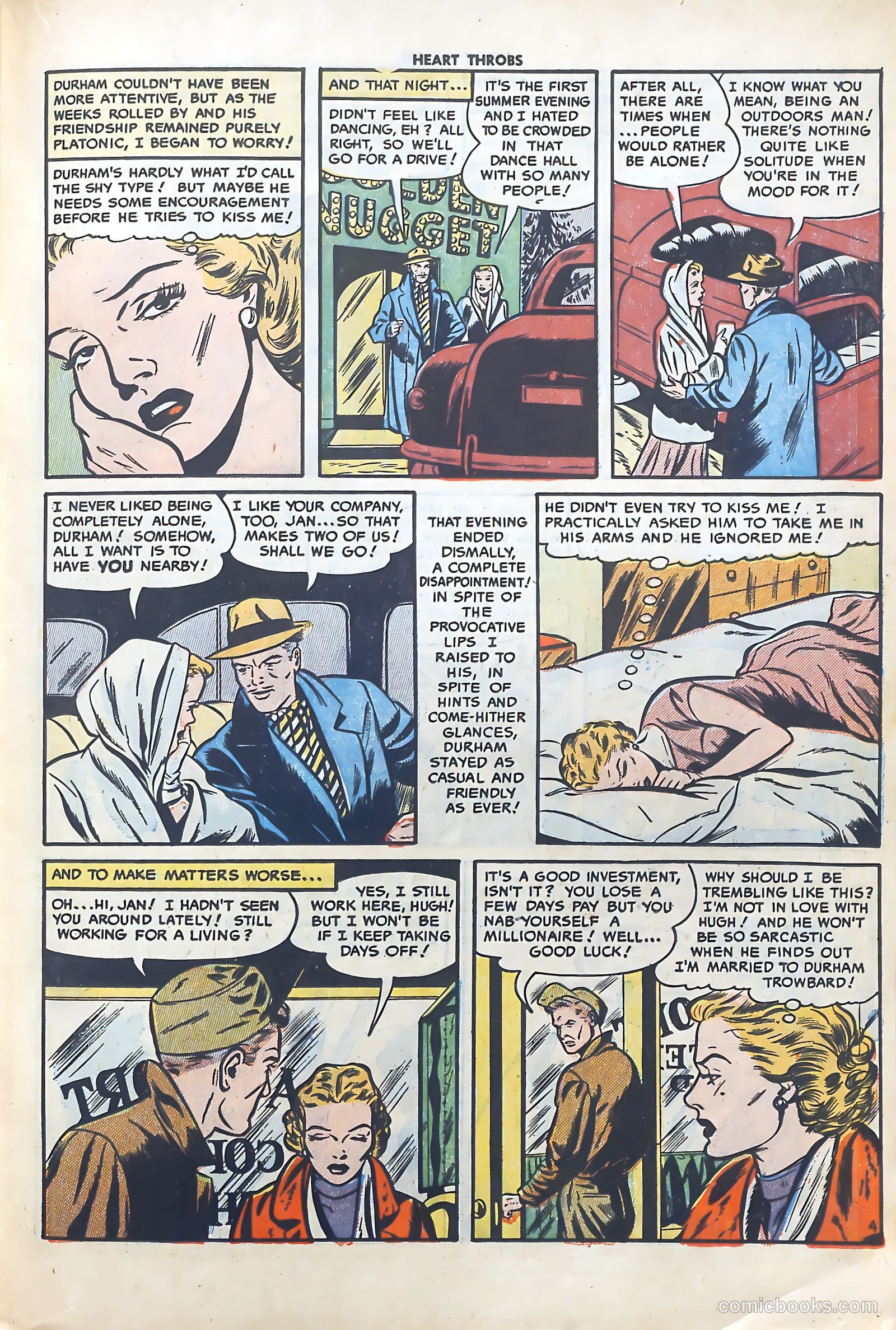 Heart Throbs #24 (1953) — page 15 of 36