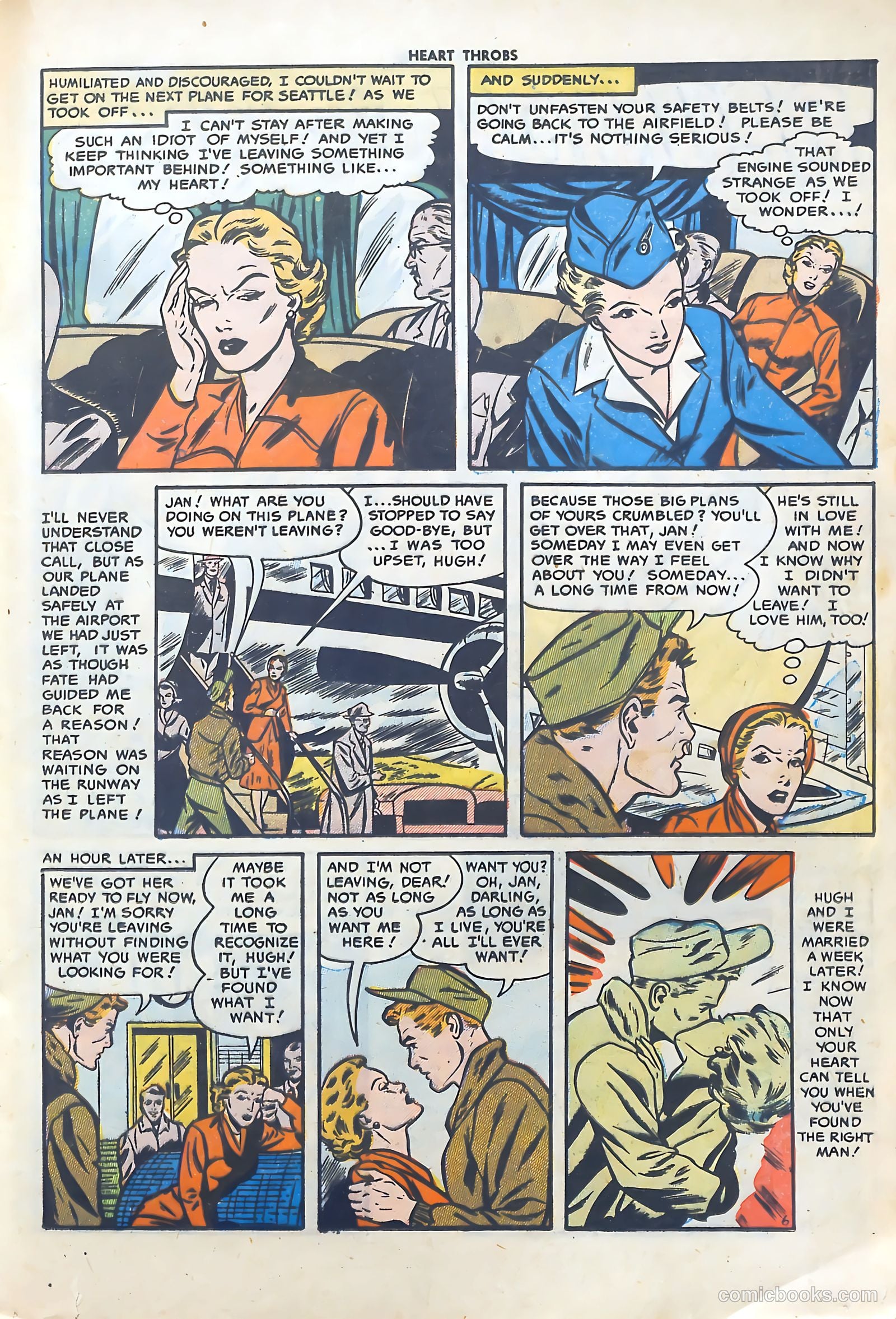 Heart Throbs #24 (1953) — page 17 of 36