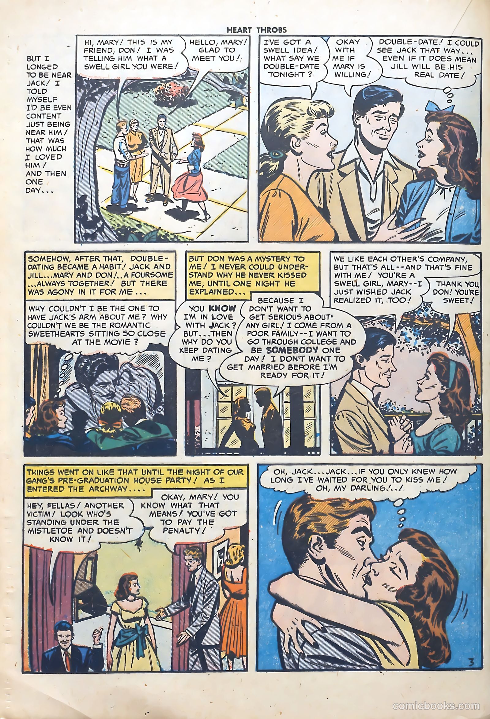 Heart Throbs #24 (1953) — page 20 of 36