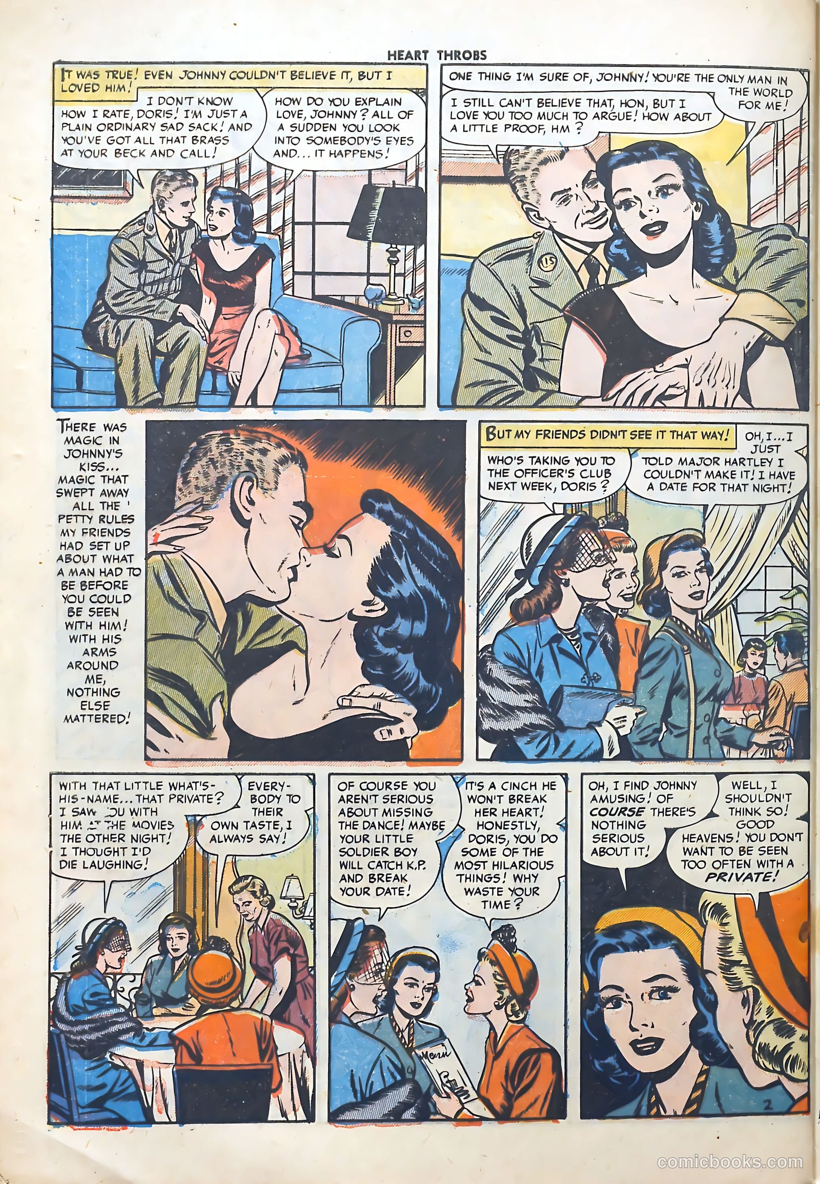 Heart Throbs #24 (1953) — page 28 of 36