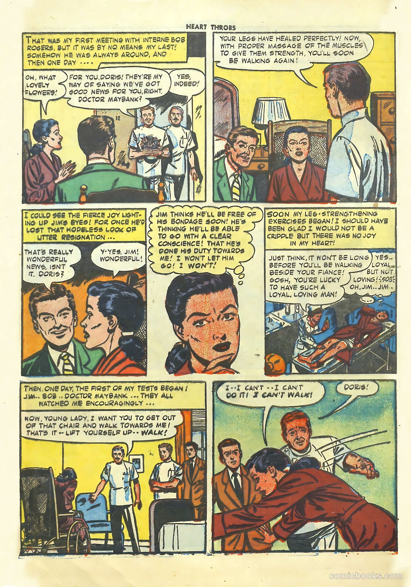 Heart Throbs #25 (1953) — page 8 of 36