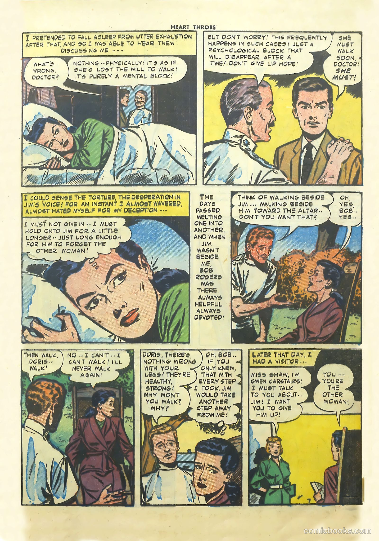 Heart Throbs #25 (1953) — page 9 of 36