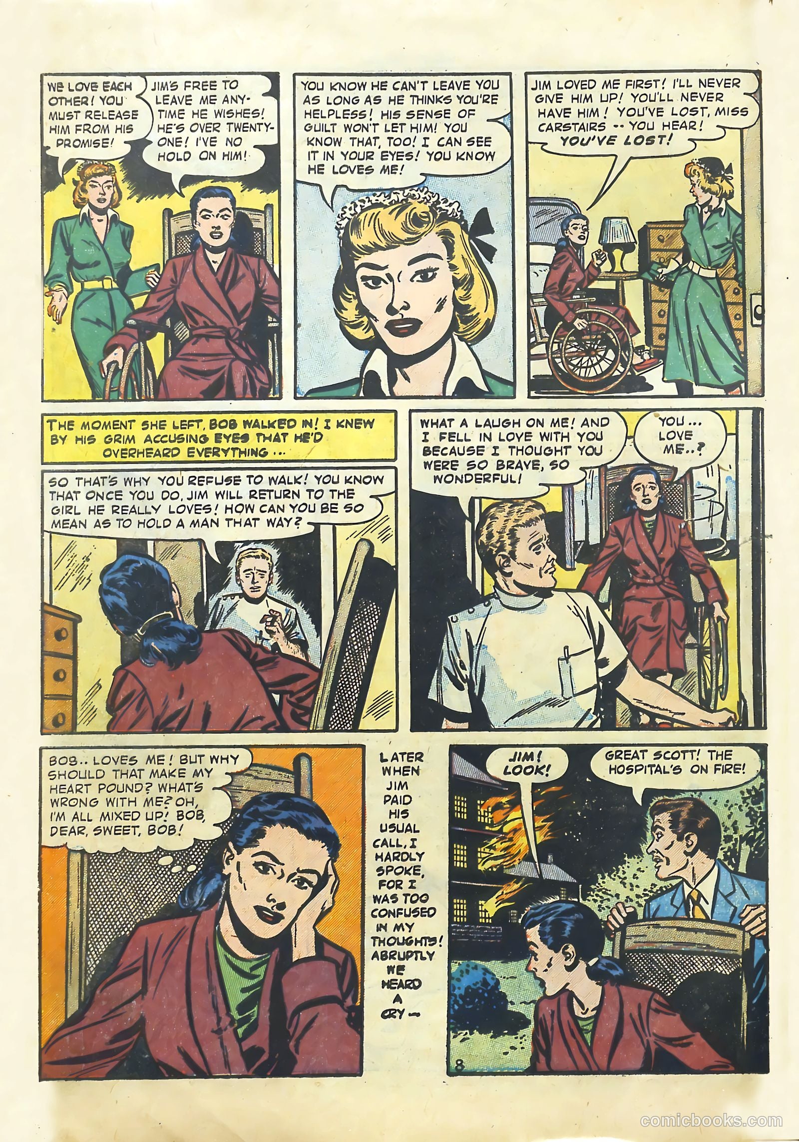 Heart Throbs #25 (1953) — page 10 of 36