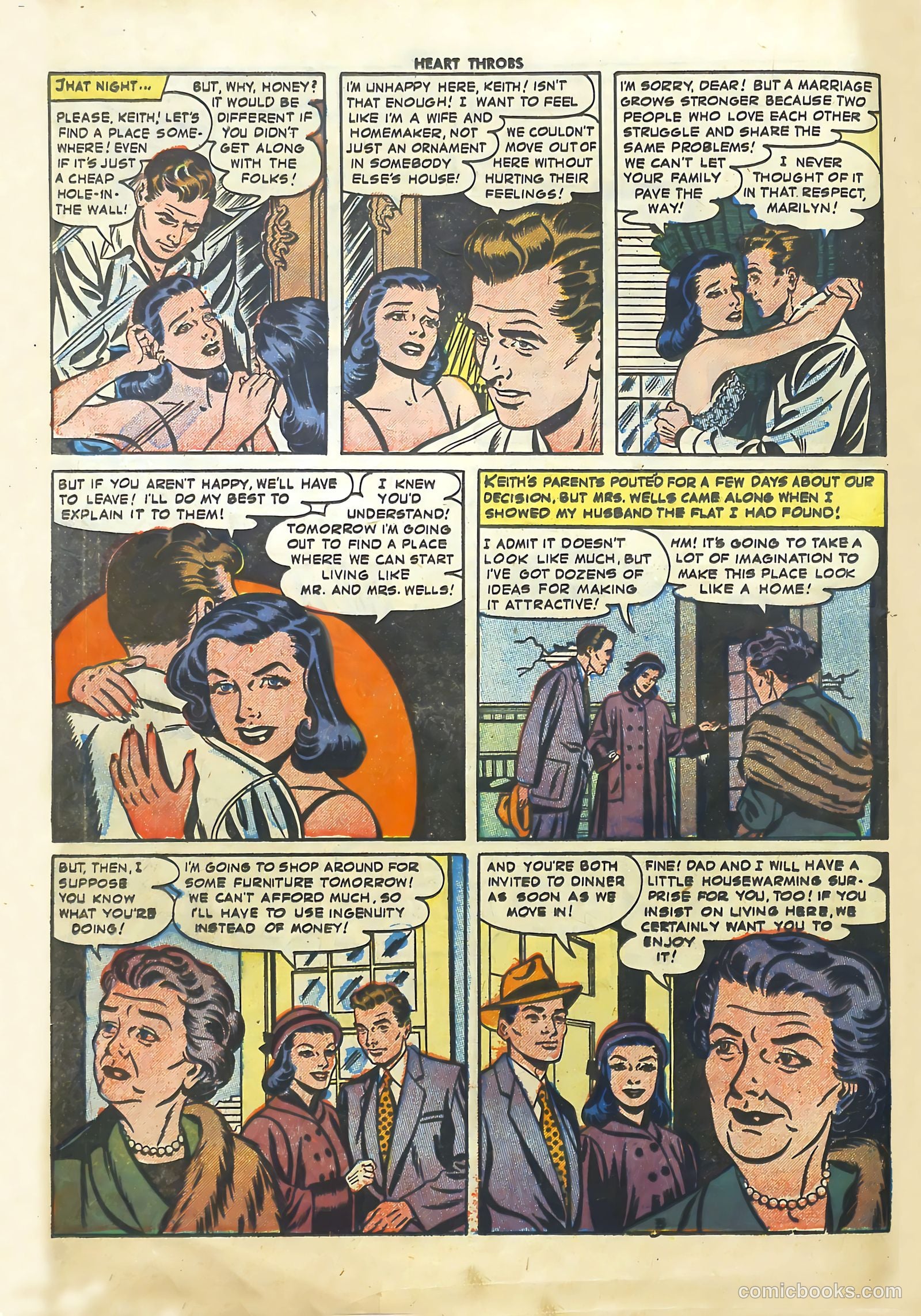Heart Throbs #25 (1953) — page 14 of 36