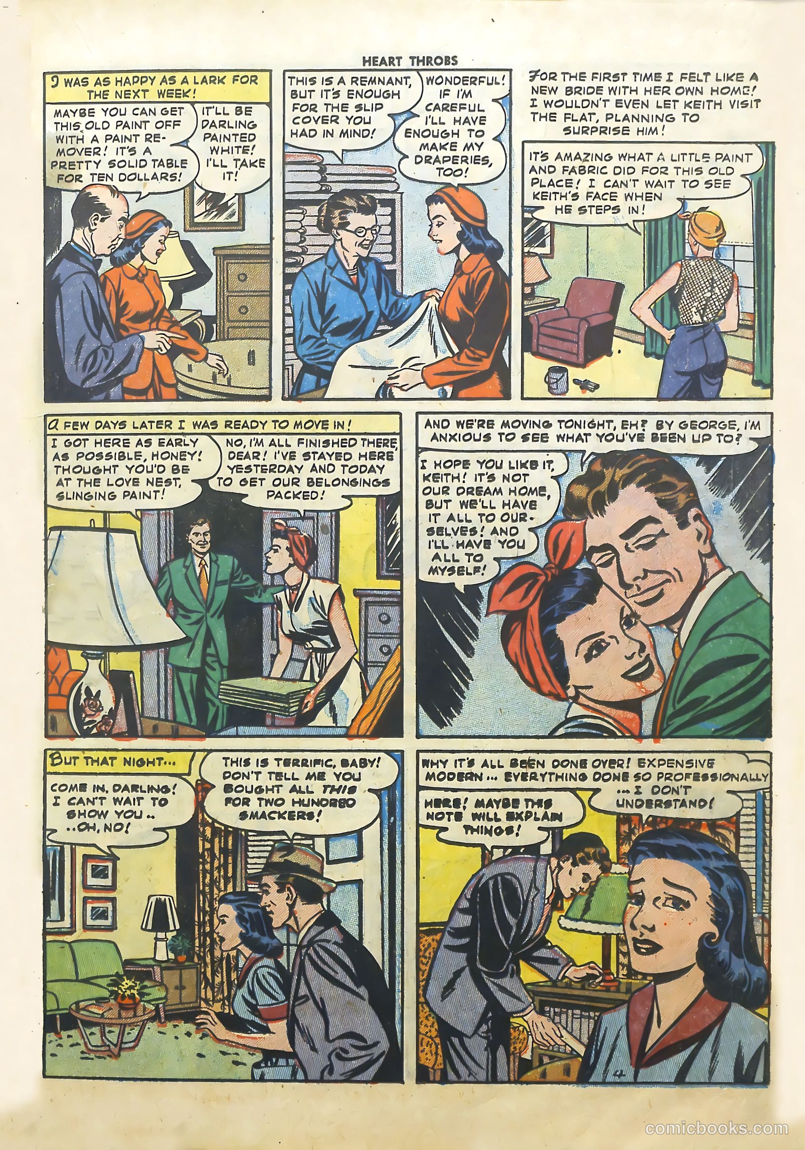 Heart Throbs #25 (1953) — page 15 of 36