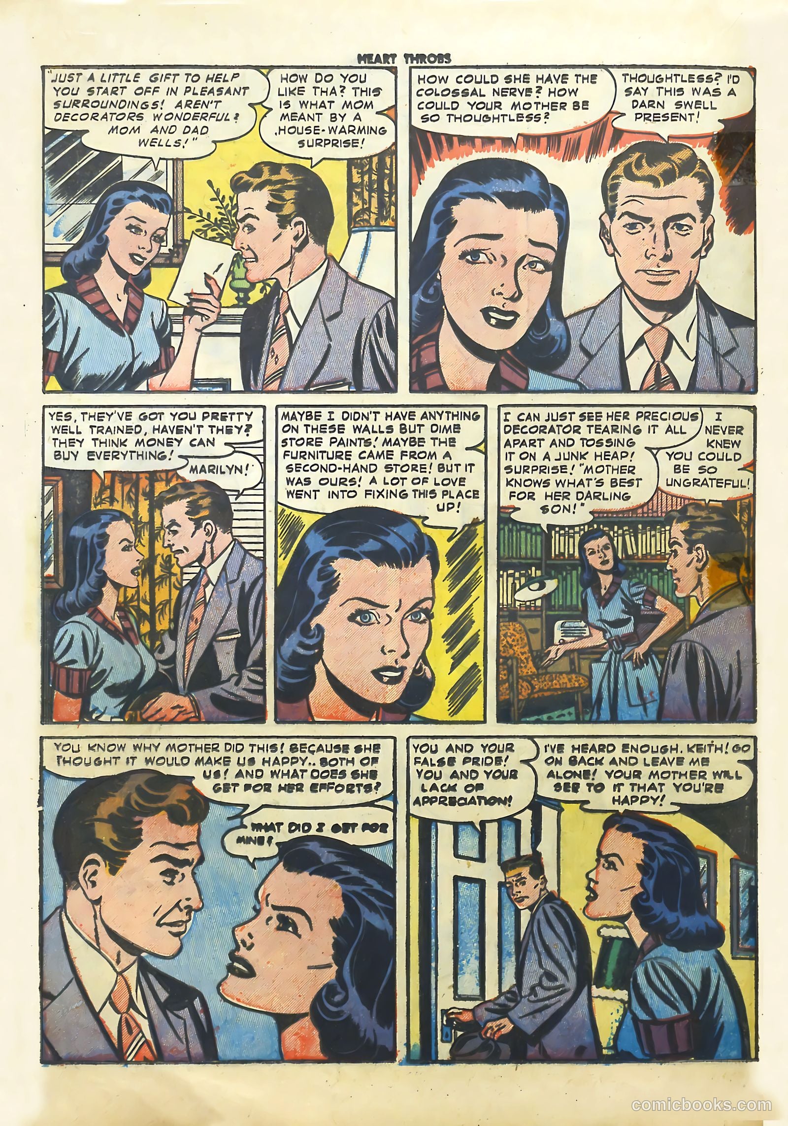 Heart Throbs #25 (1953) — page 16 of 36