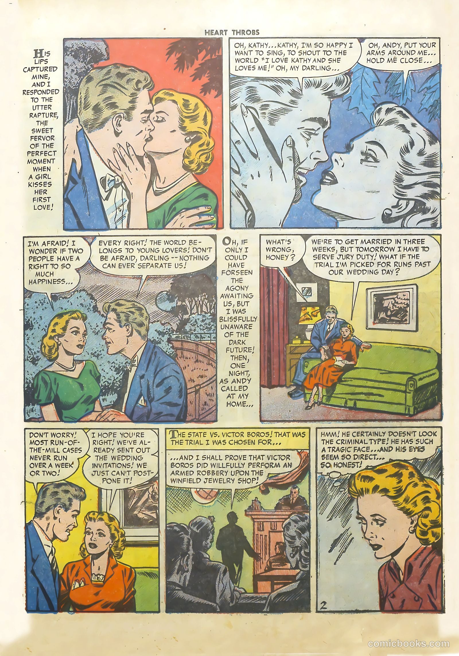 Heart Throbs #25 (1953) — page 19 of 36