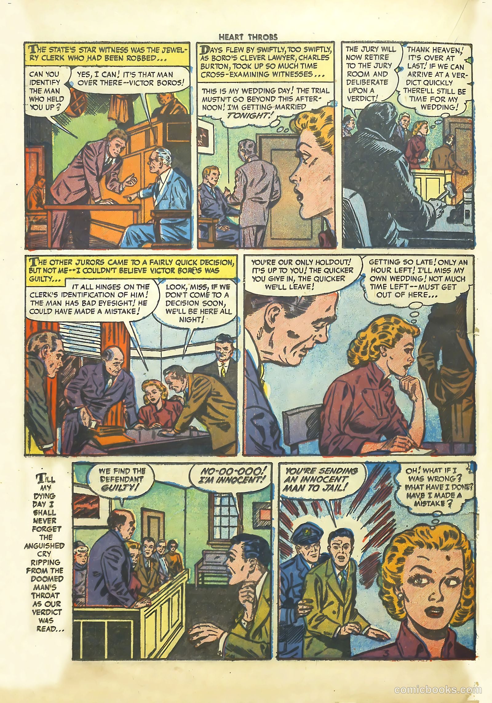 Heart Throbs #25 (1953) — page 20 of 36