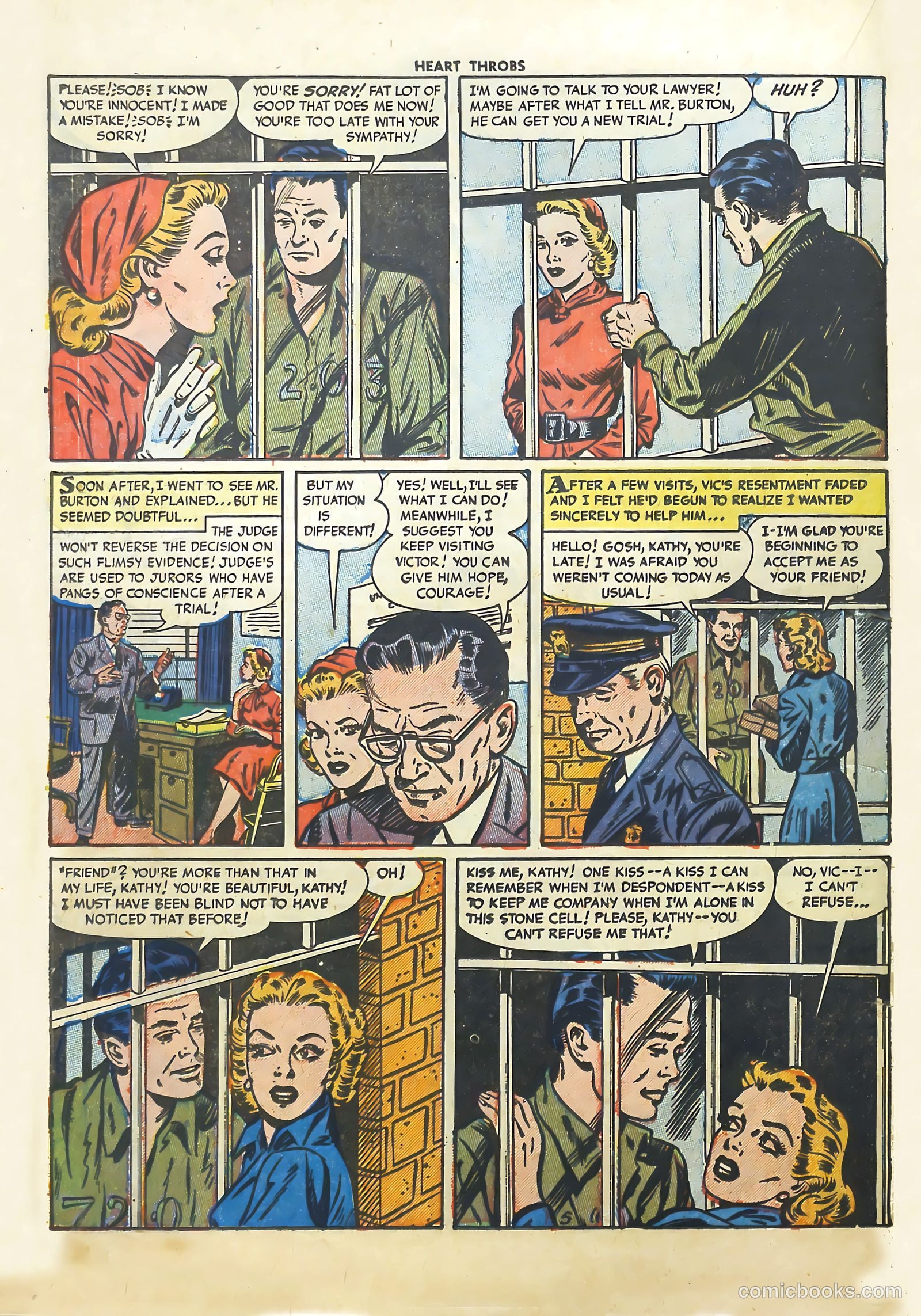 Heart Throbs #25 (1953) — page 22 of 36