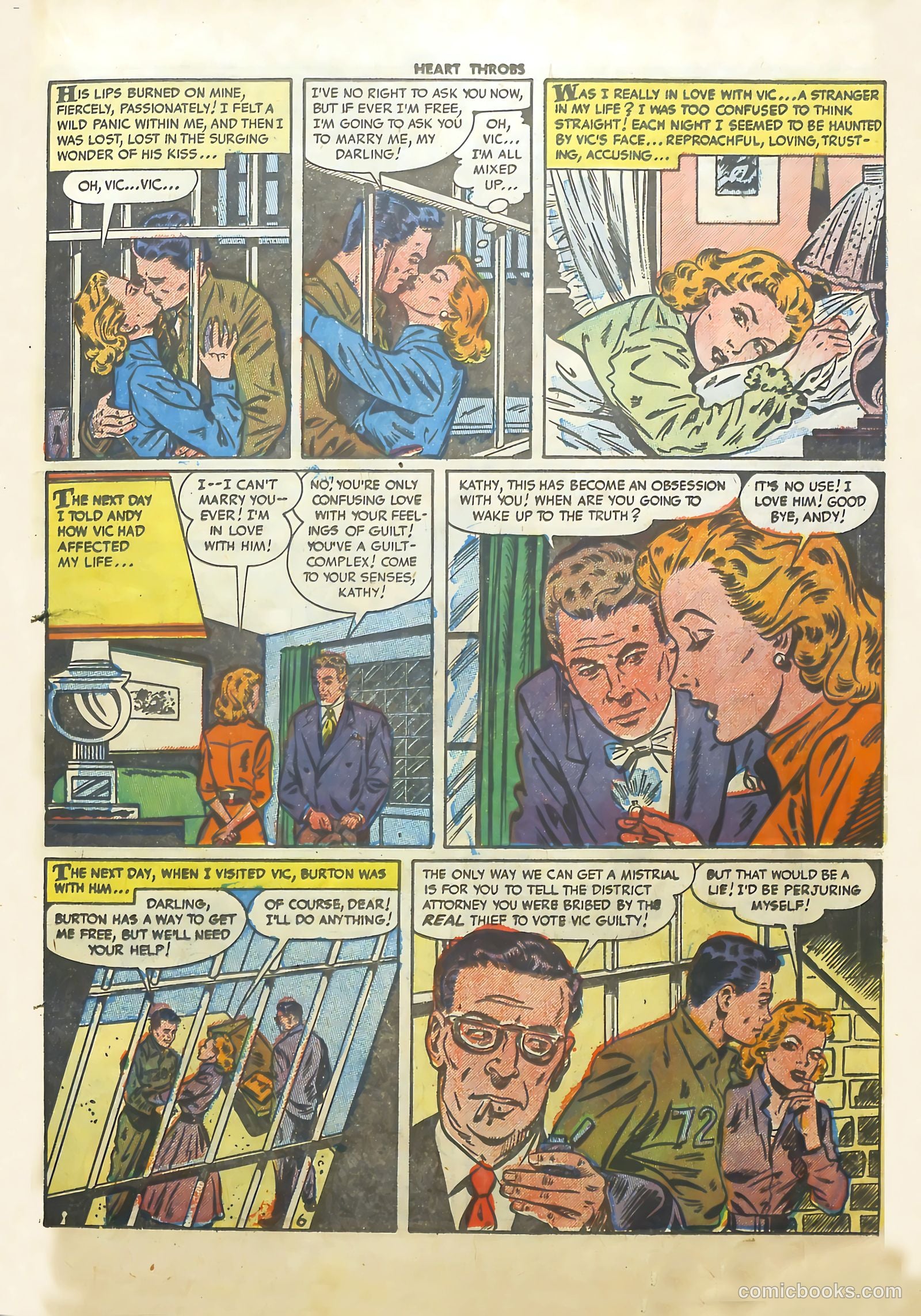Heart Throbs #25 (1953) — page 23 of 36