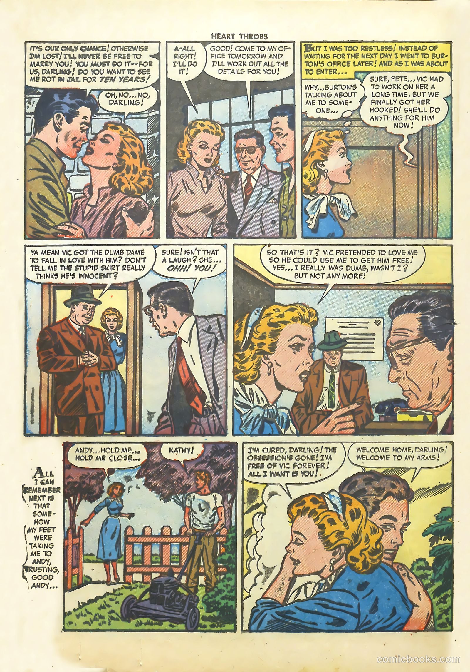 Heart Throbs #25 (1953) — page 24 of 36