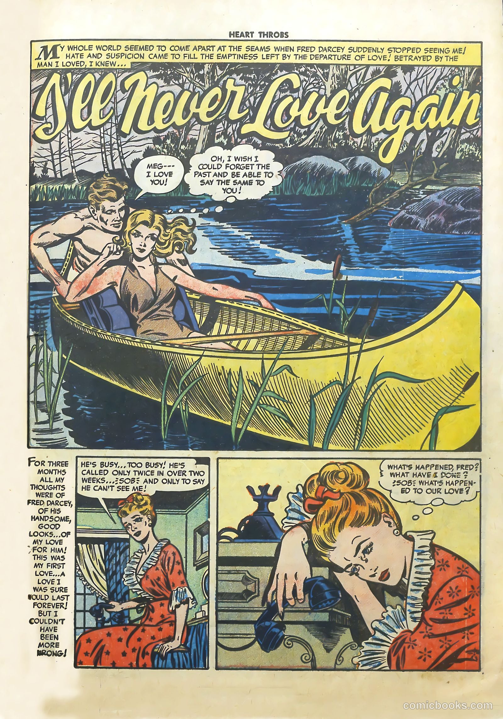Heart Throbs #25 (1953) — page 27 of 36