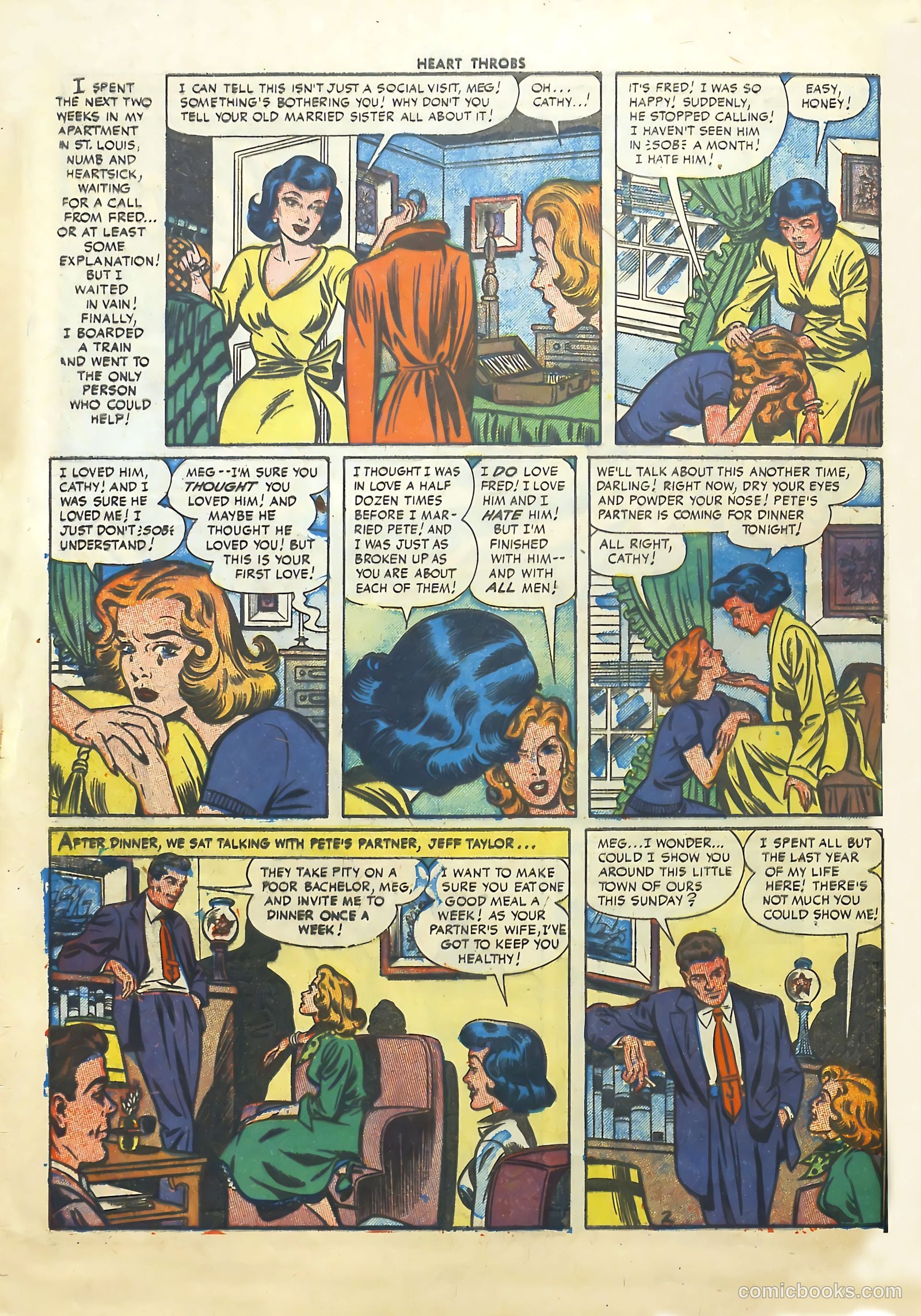 Heart Throbs #25 (1953) — page 28 of 36