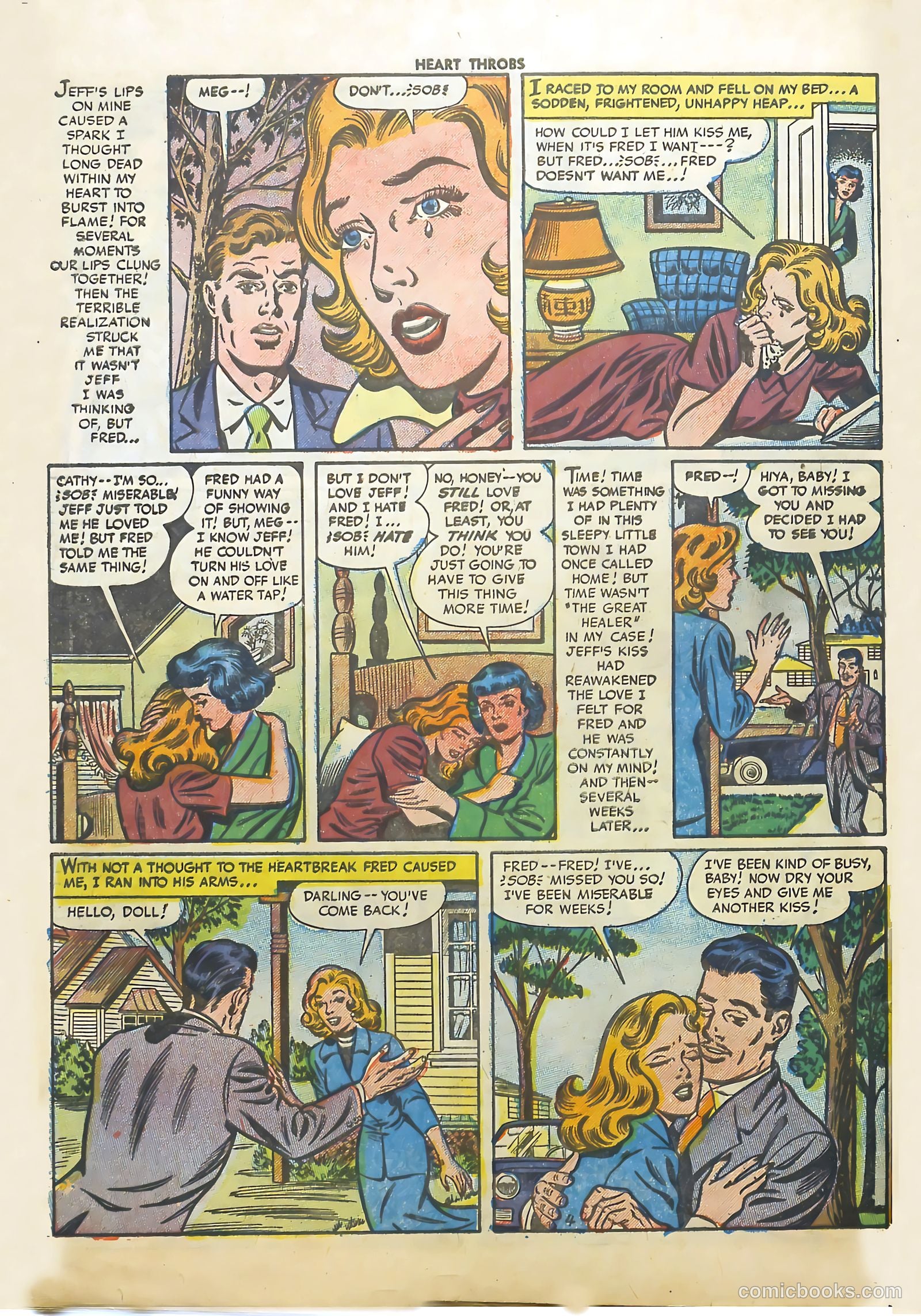 Heart Throbs #25 (1953) — page 30 of 36