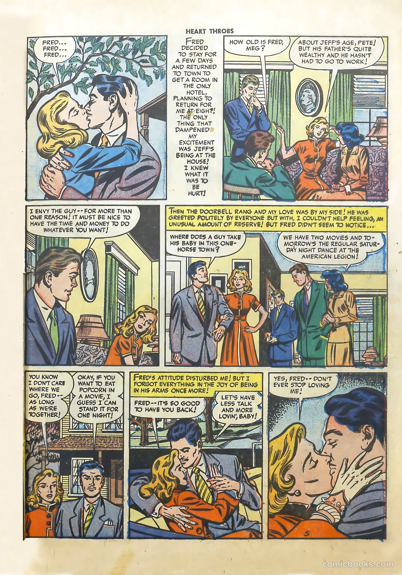 Heart Throbs #25 (1953) — page 31 of 36