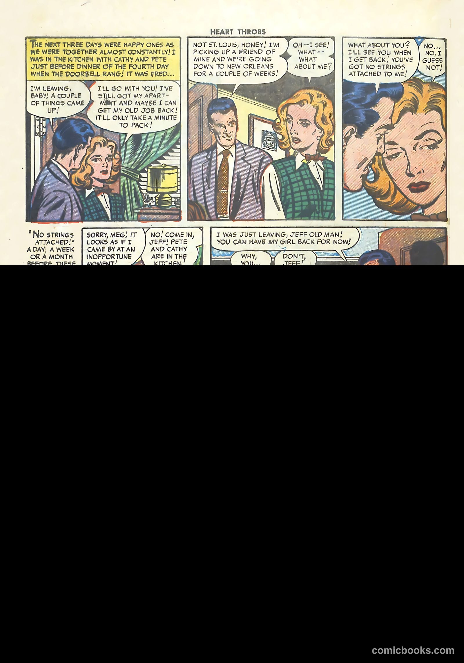Heart Throbs #25 (1953) — page 32 of 36