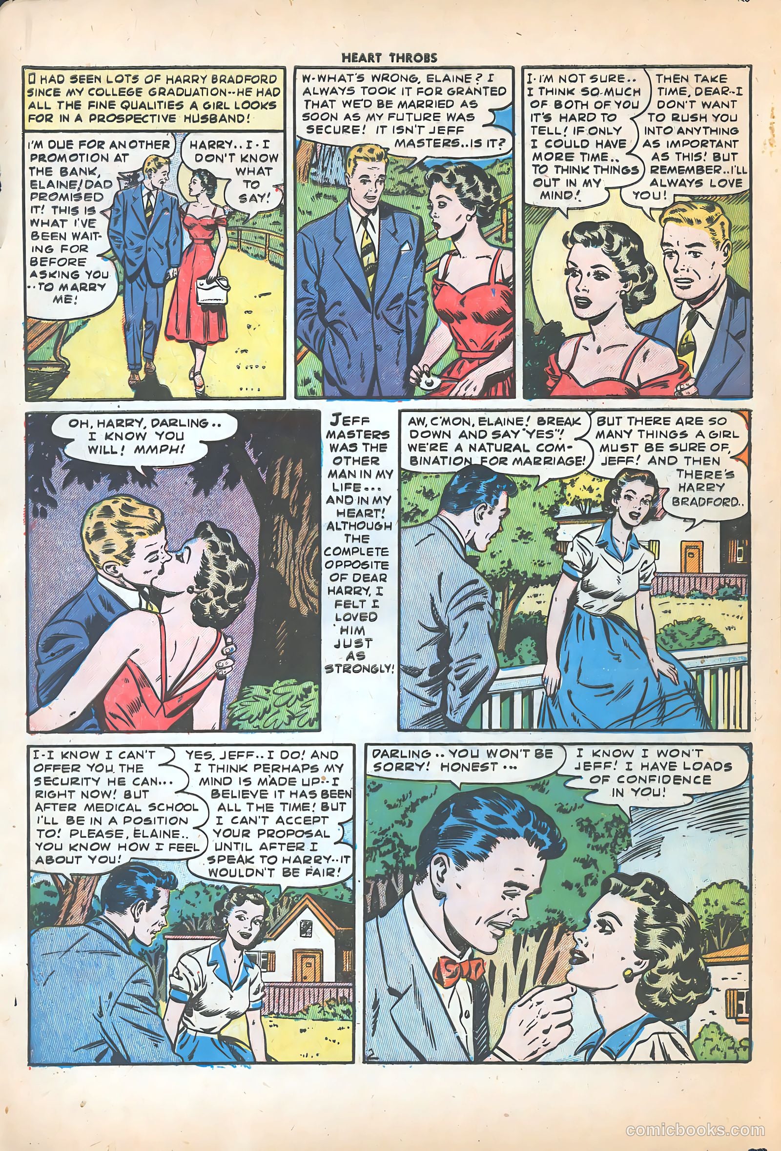 Heart Throbs #26 (1954) — page 4 of 36