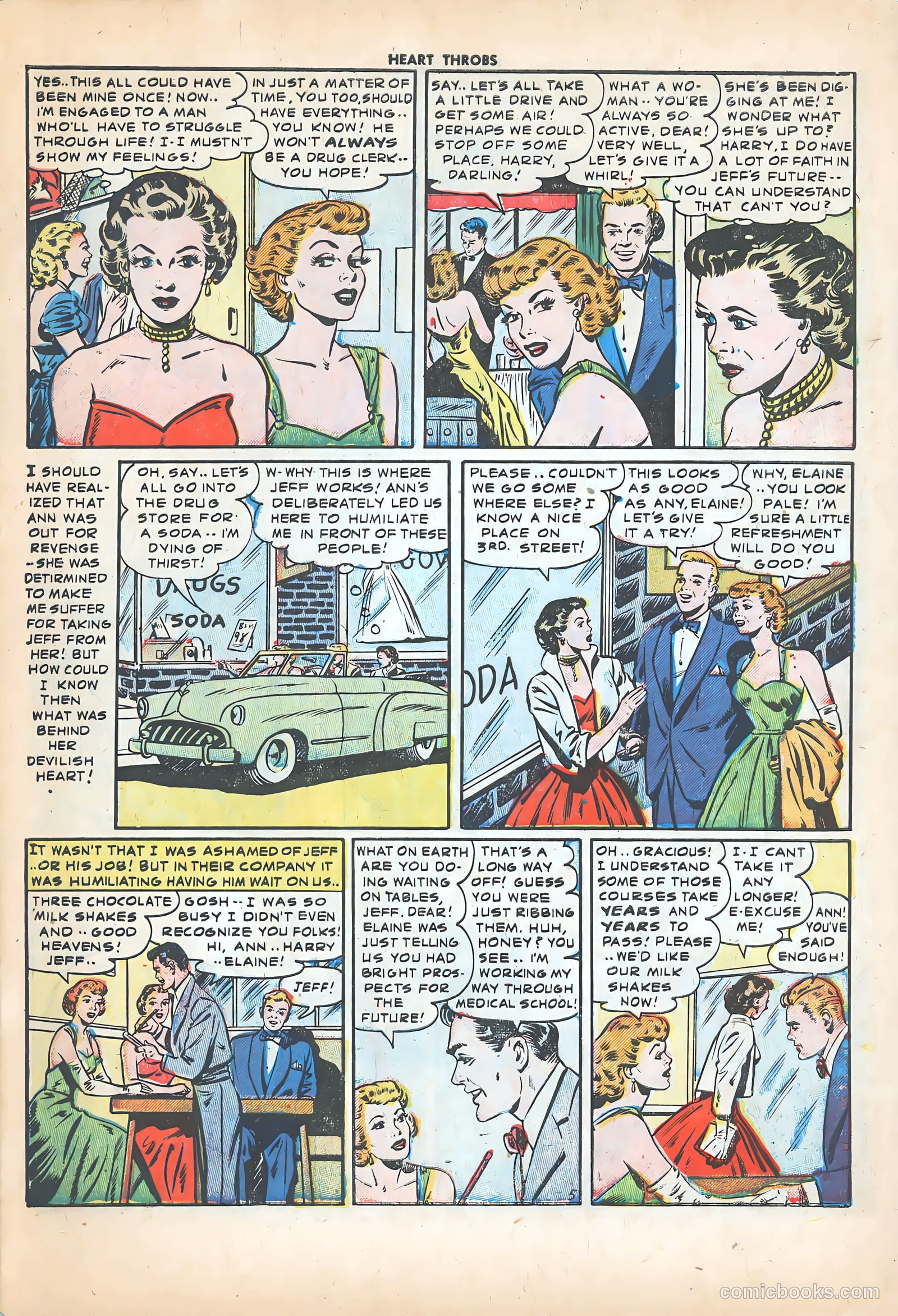 Heart Throbs #26 (1954) — page 7 of 36