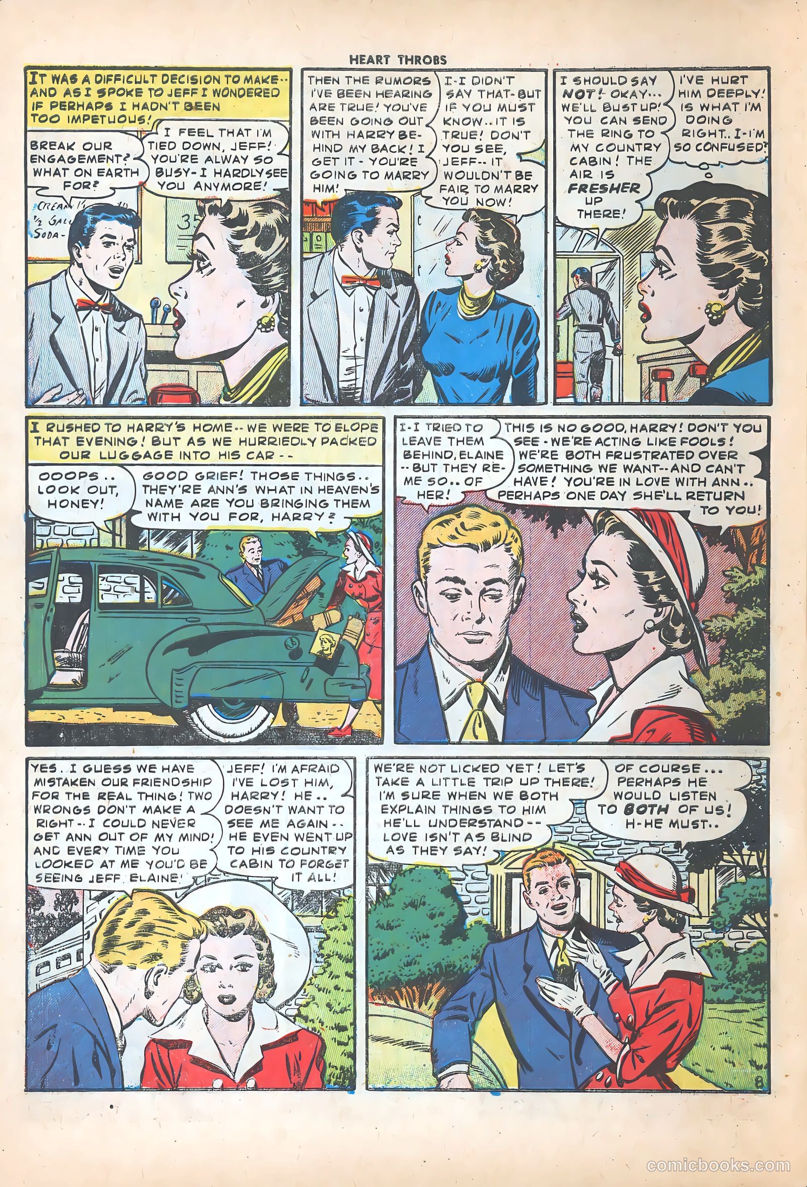 Heart Throbs #26 (1954) — page 10 of 36