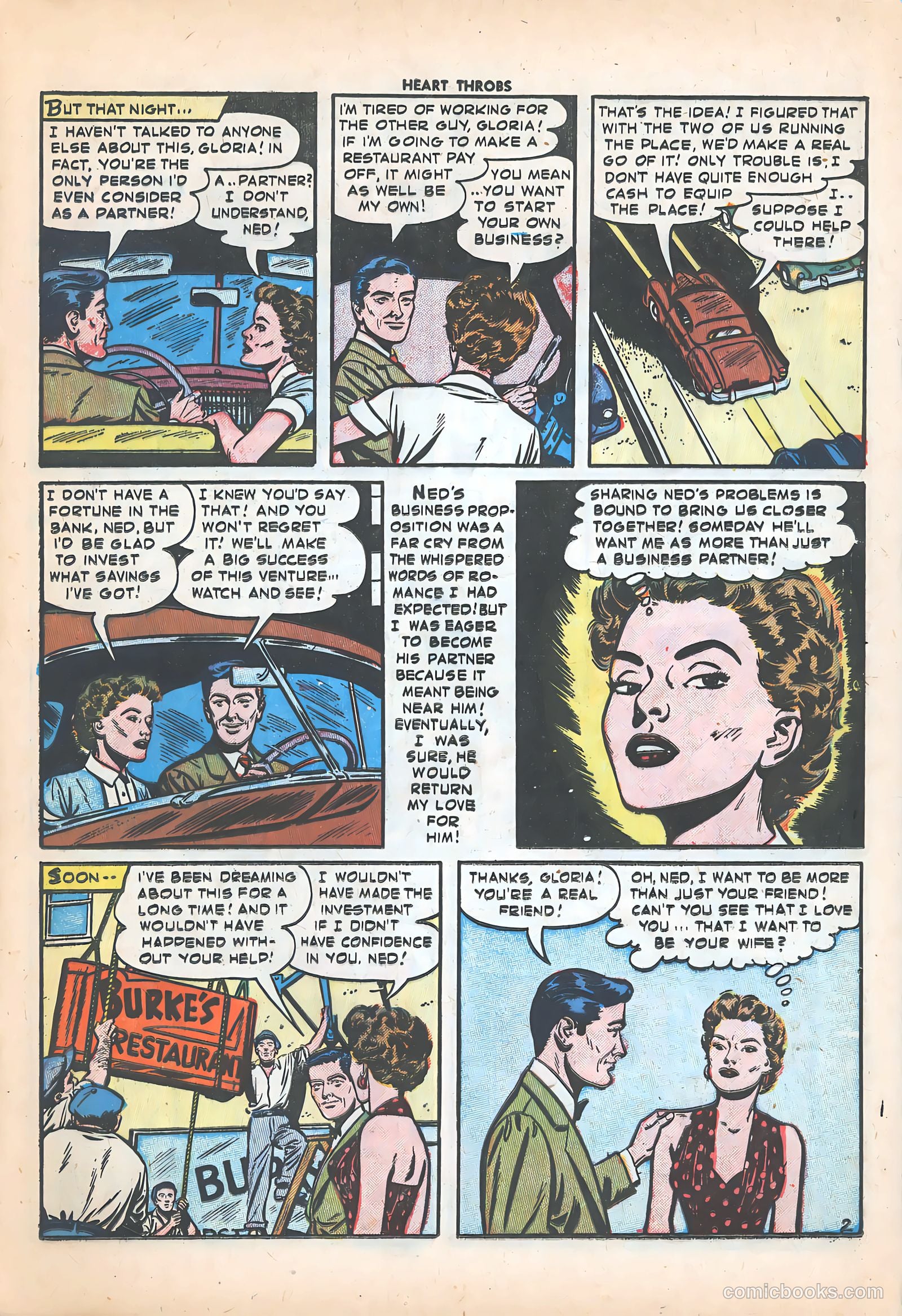 Heart Throbs #26 (1954) — page 13 of 36