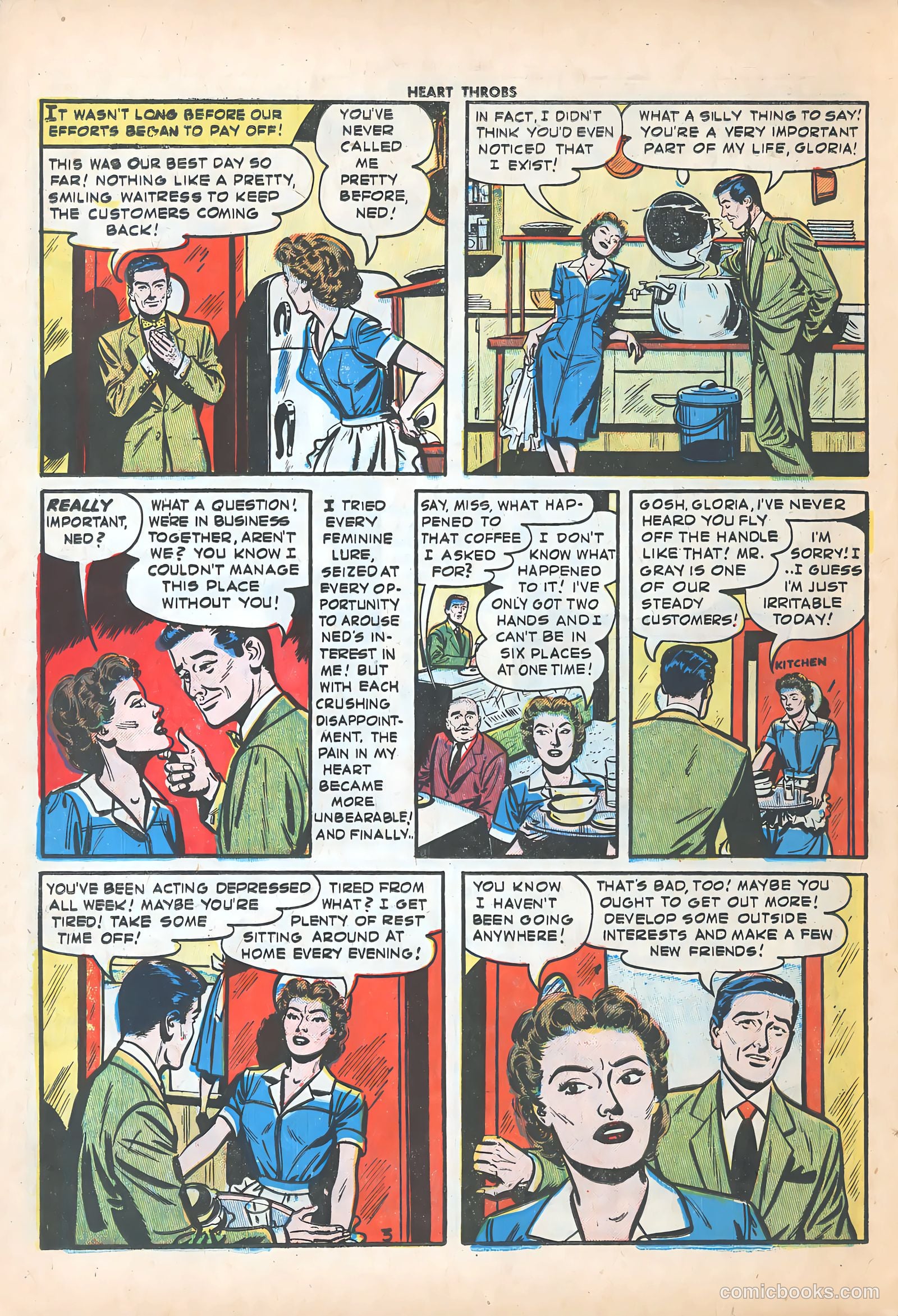 Heart Throbs #26 (1954) — page 14 of 36