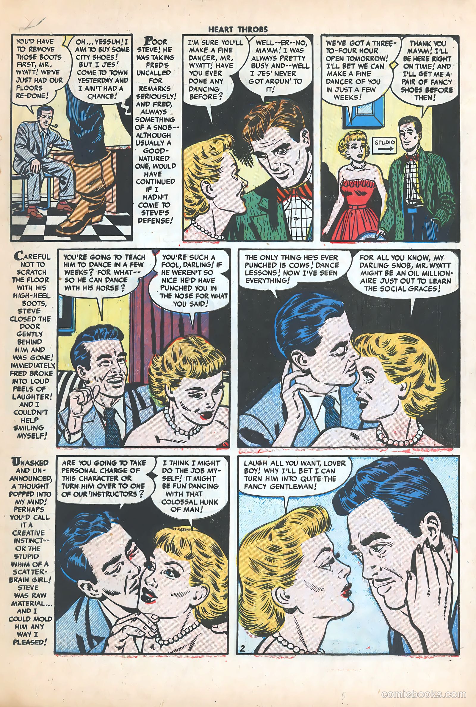 Heart Throbs #26 (1954) — page 19 of 36