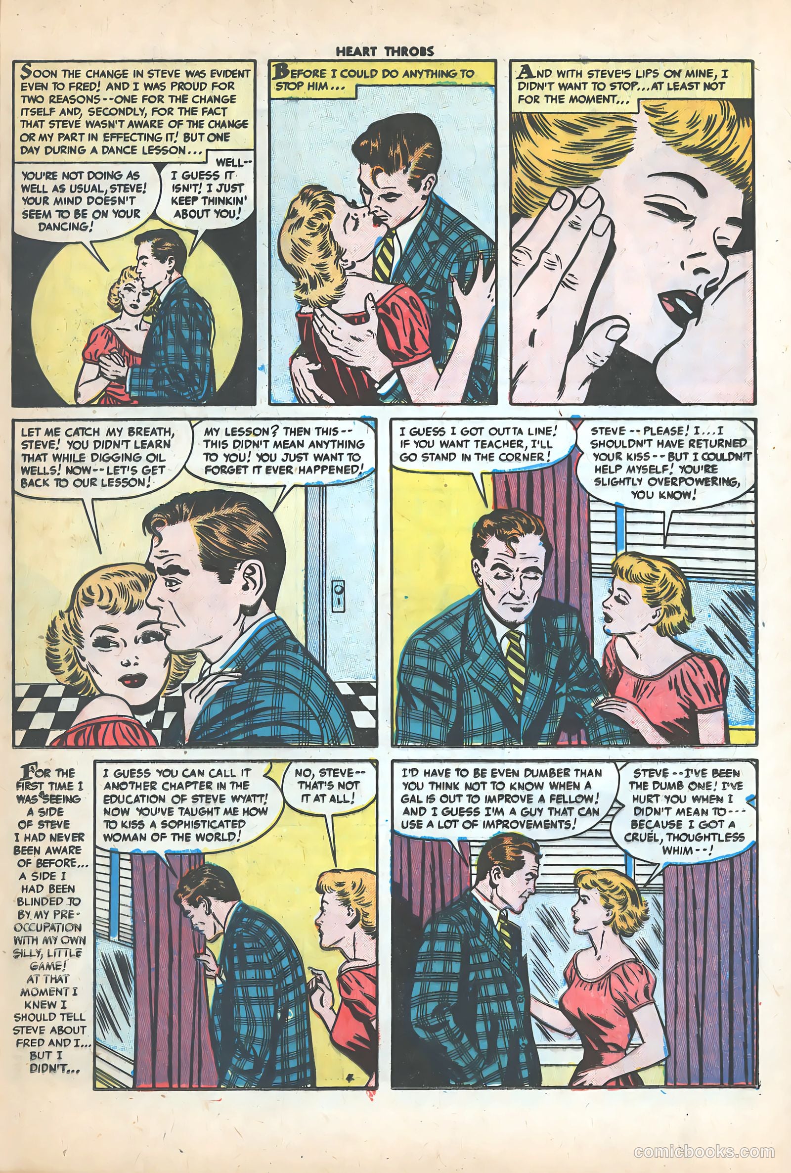 Heart Throbs #26 (1954) — page 21 of 36