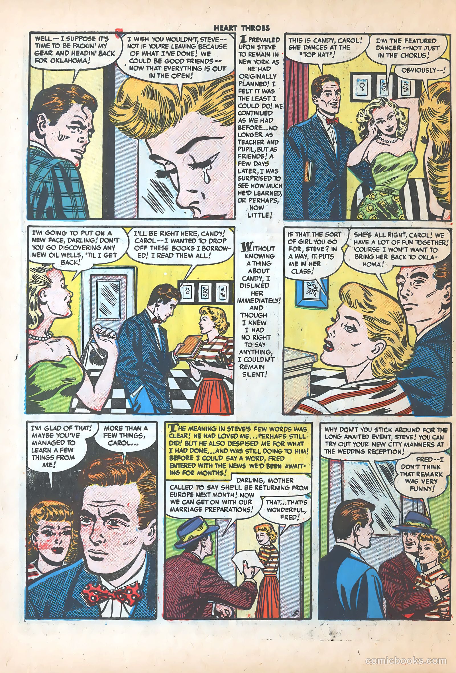 Heart Throbs #26 (1954) — page 22 of 36