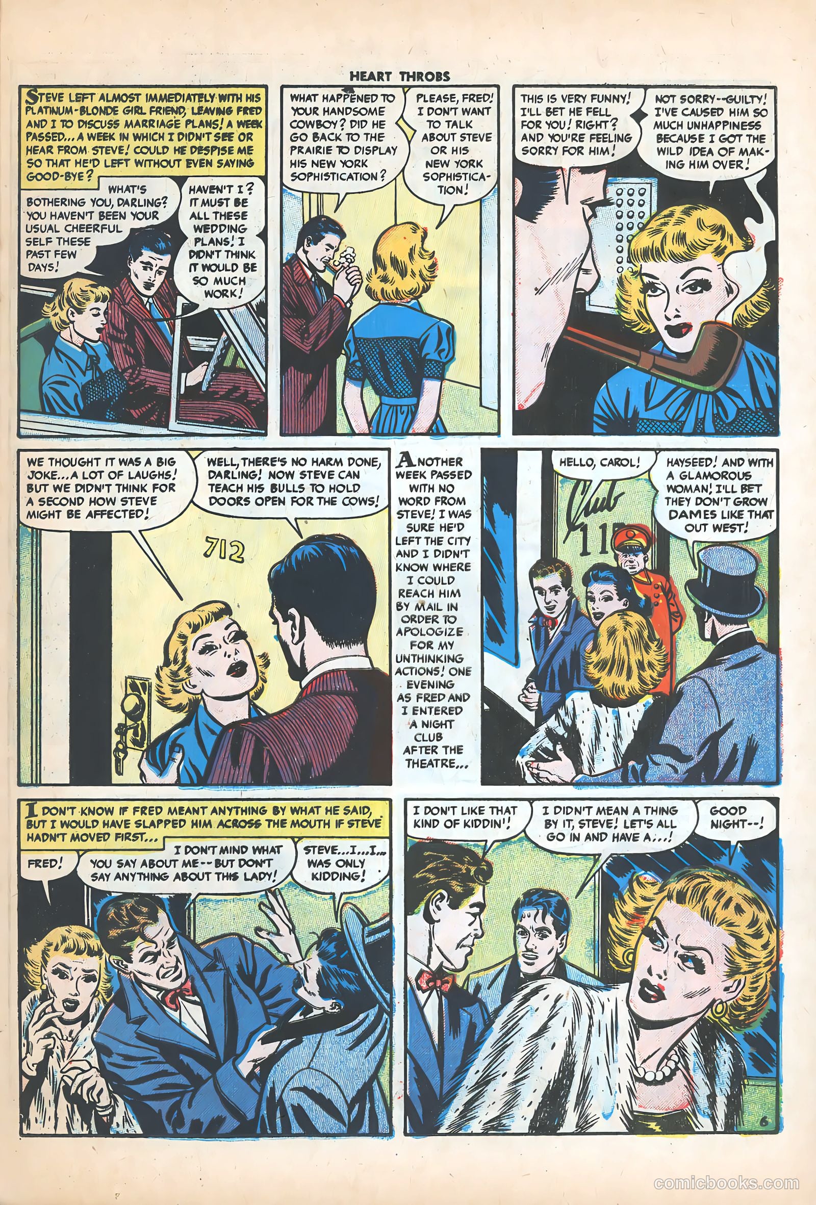 Heart Throbs #26 (1954) — page 23 of 36