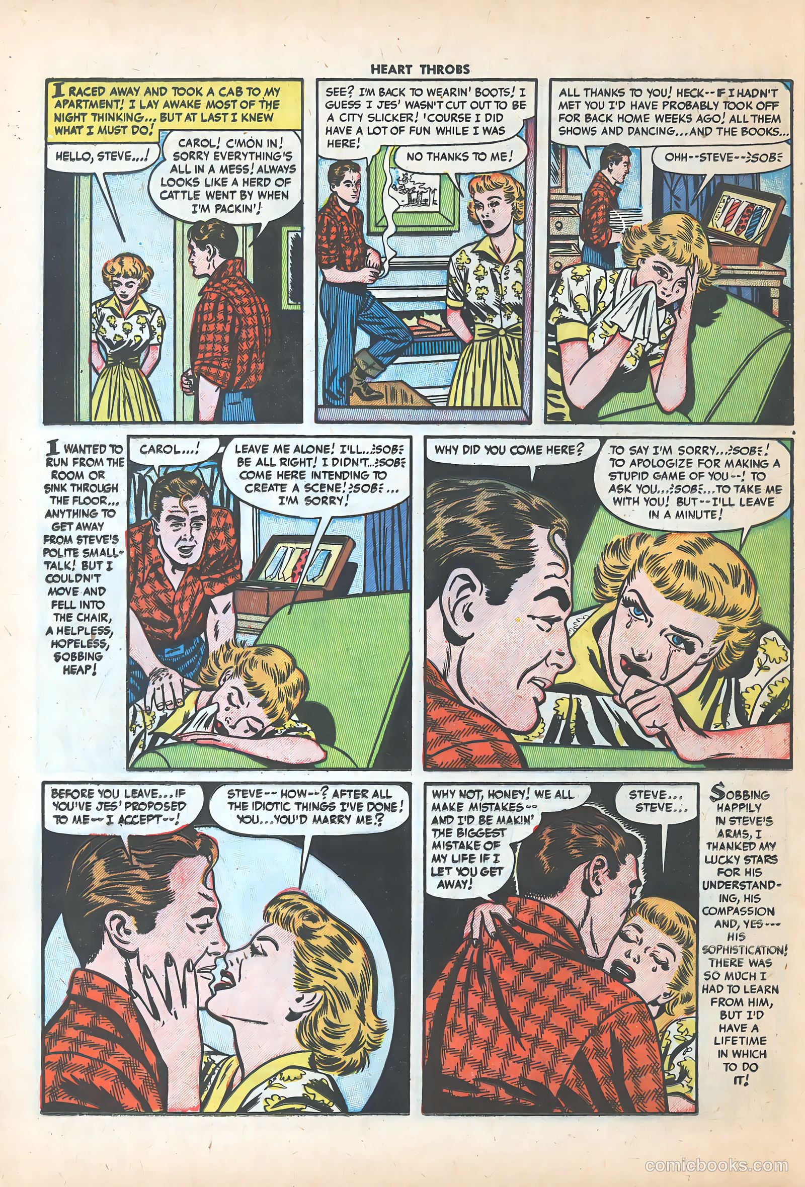 Heart Throbs #26 (1954) — page 24 of 36