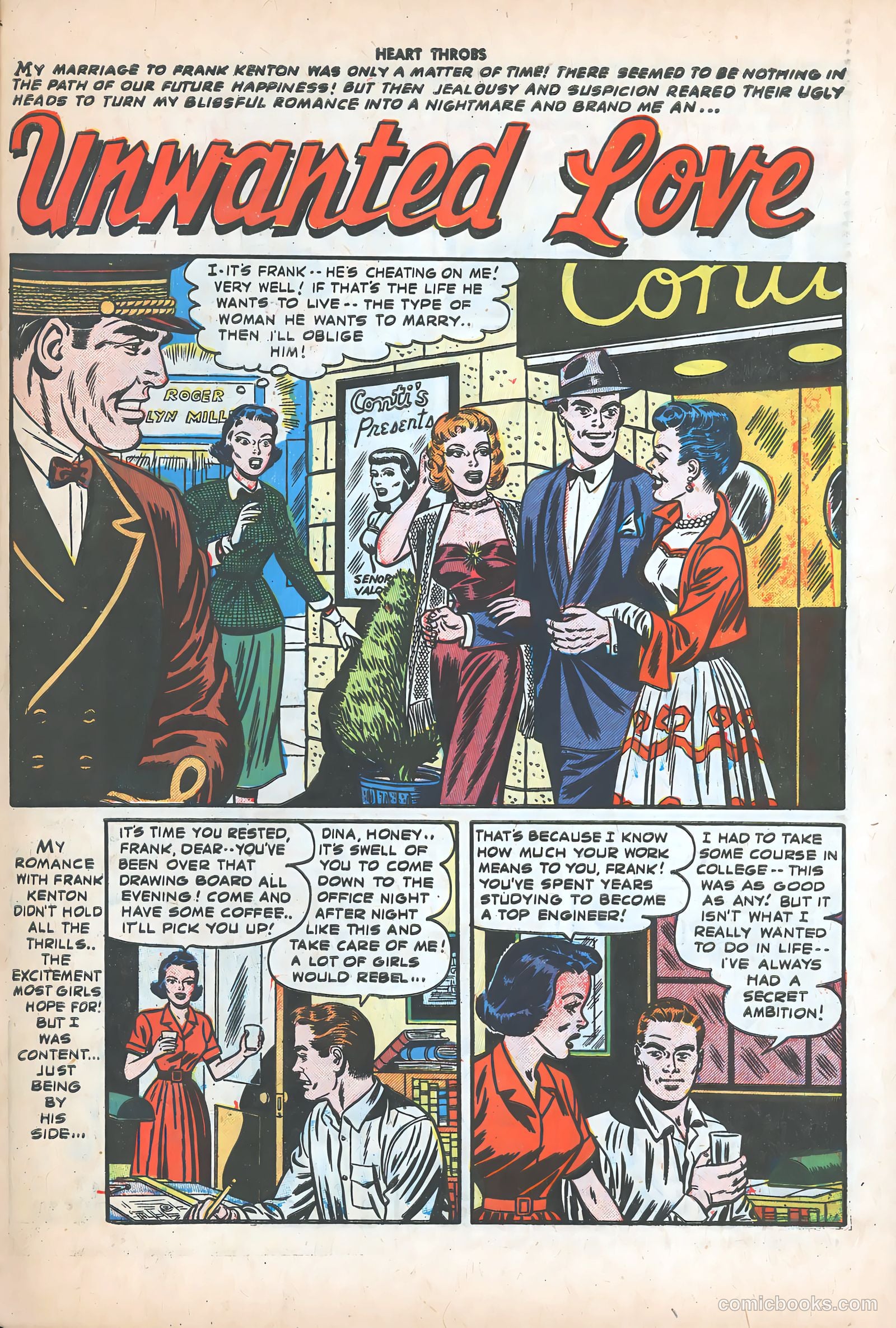 Heart Throbs #26 (1954) — page 27 of 36