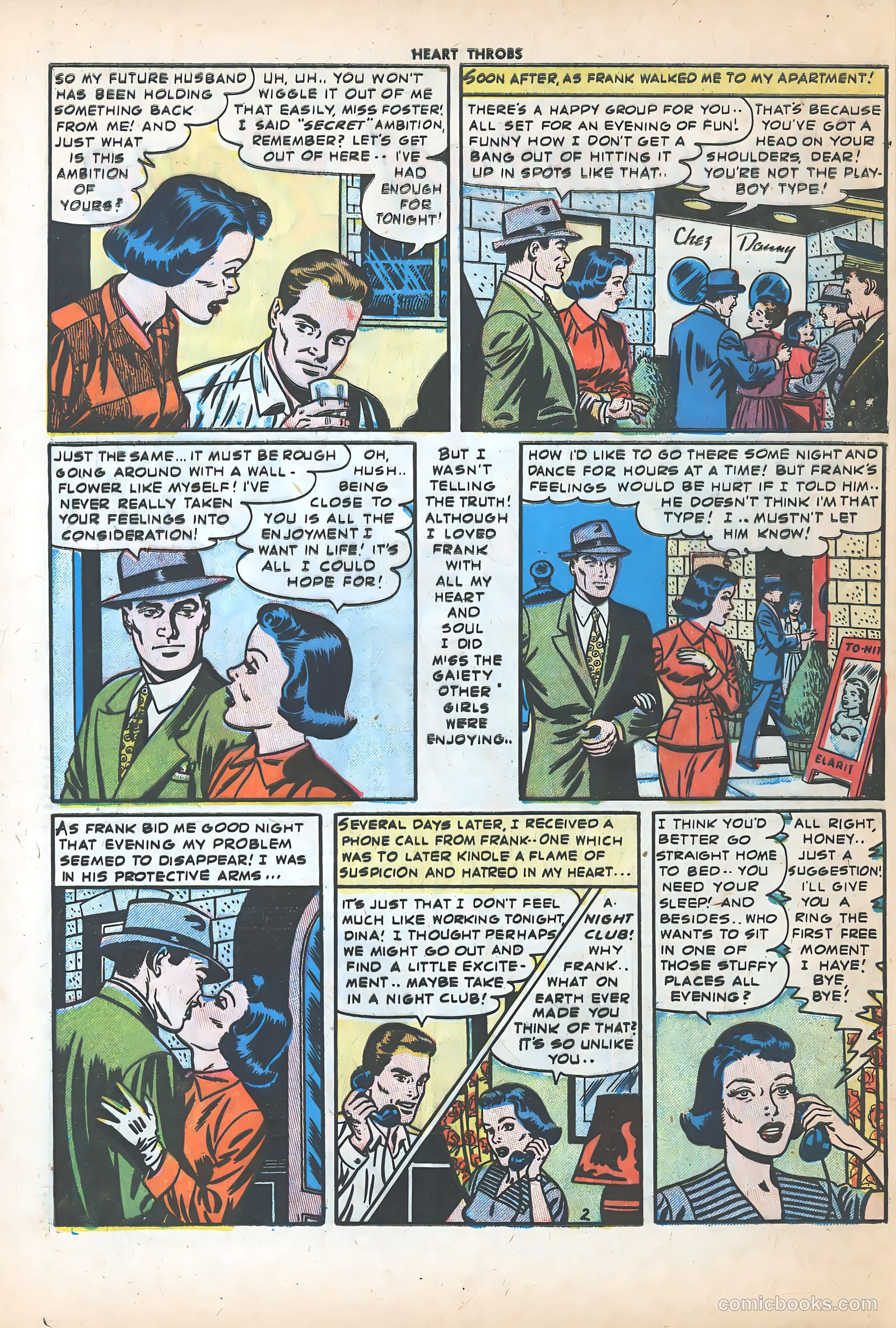 Heart Throbs #26 (1954) — page 28 of 36