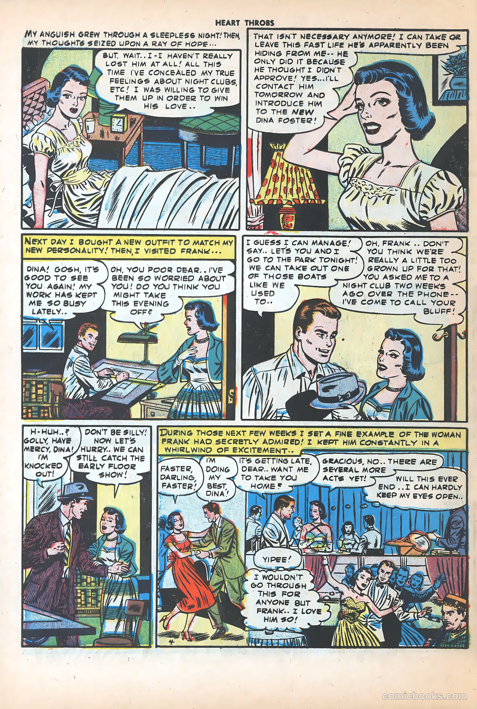 Heart Throbs #26 (1954) — page 30 of 36