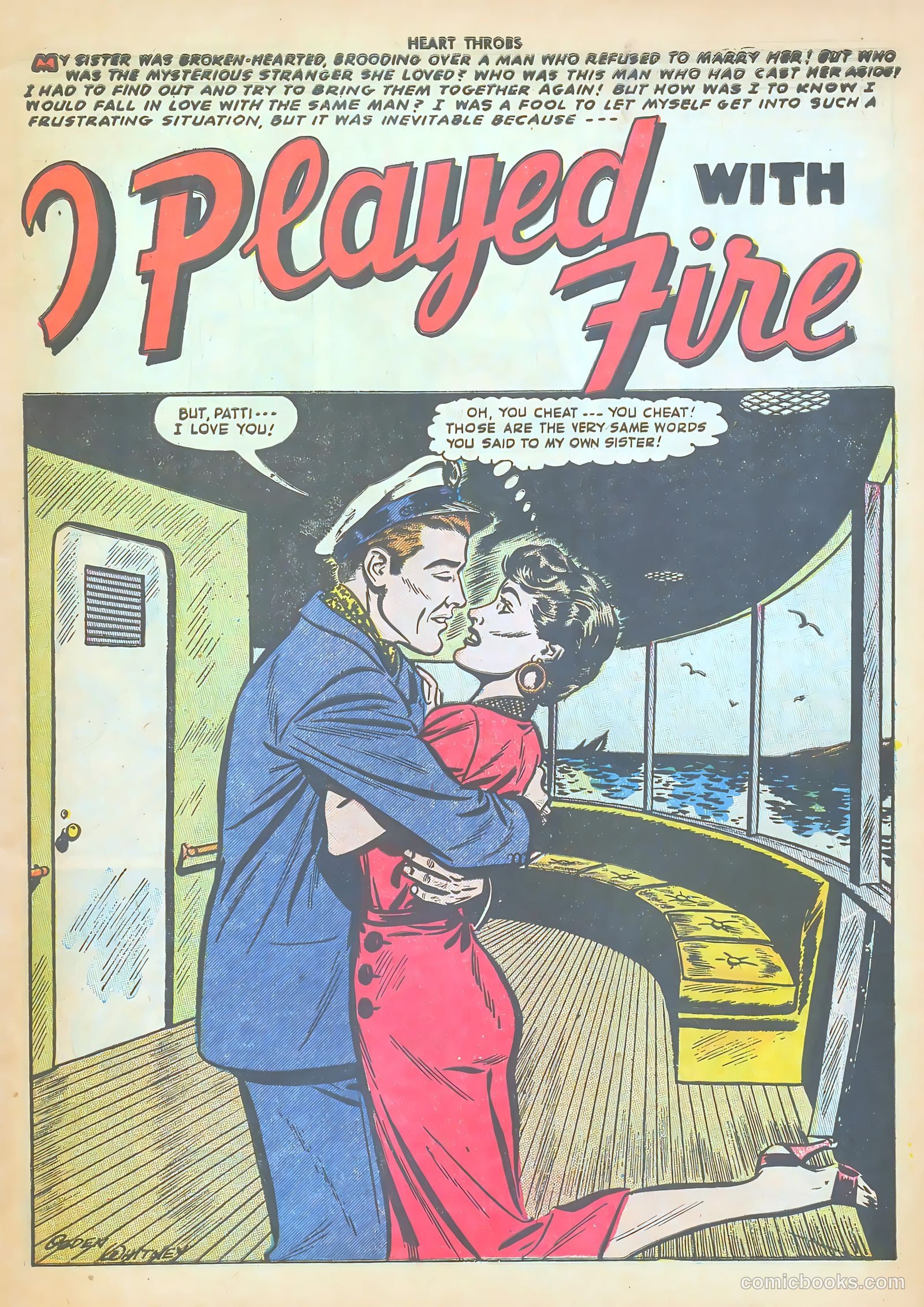 Heart Throbs #27 (1954) — page 3 of 37